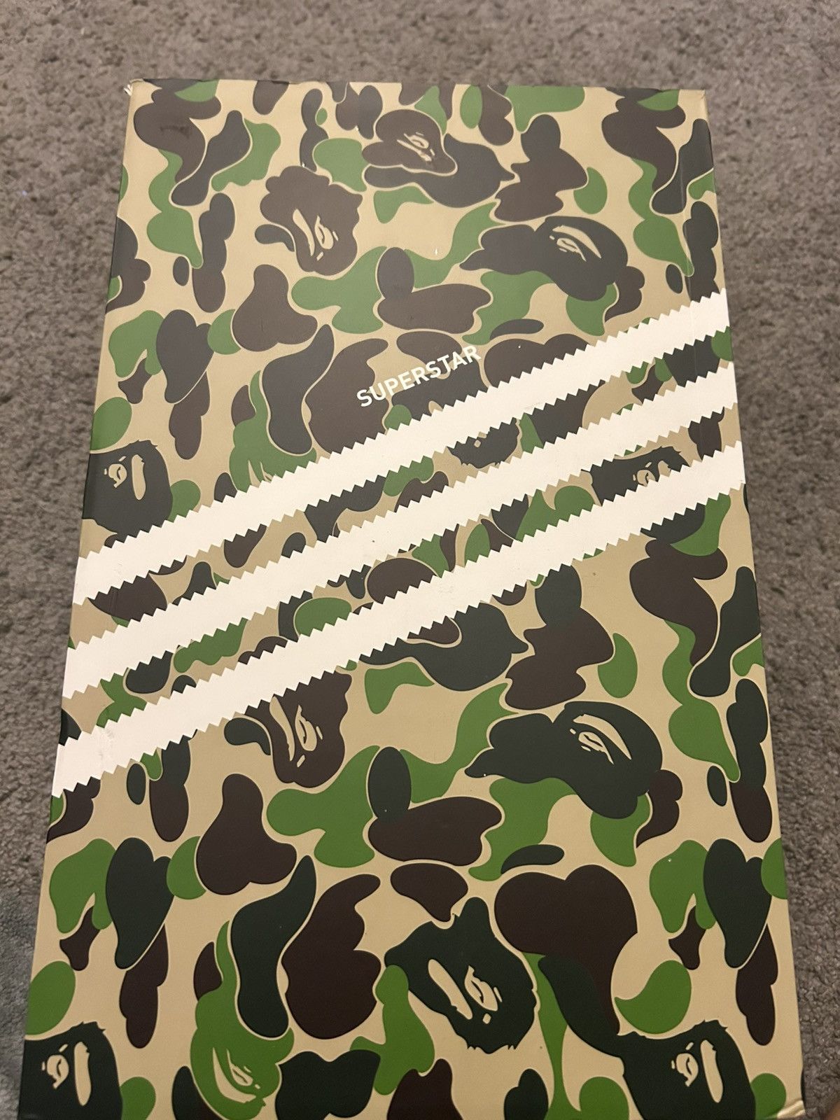 Adidas × Bape BAPE X SUPERSTAR 80S 'ABC CAMO' Size US 6.5 / EU 39-40 - 5 Thumbnail