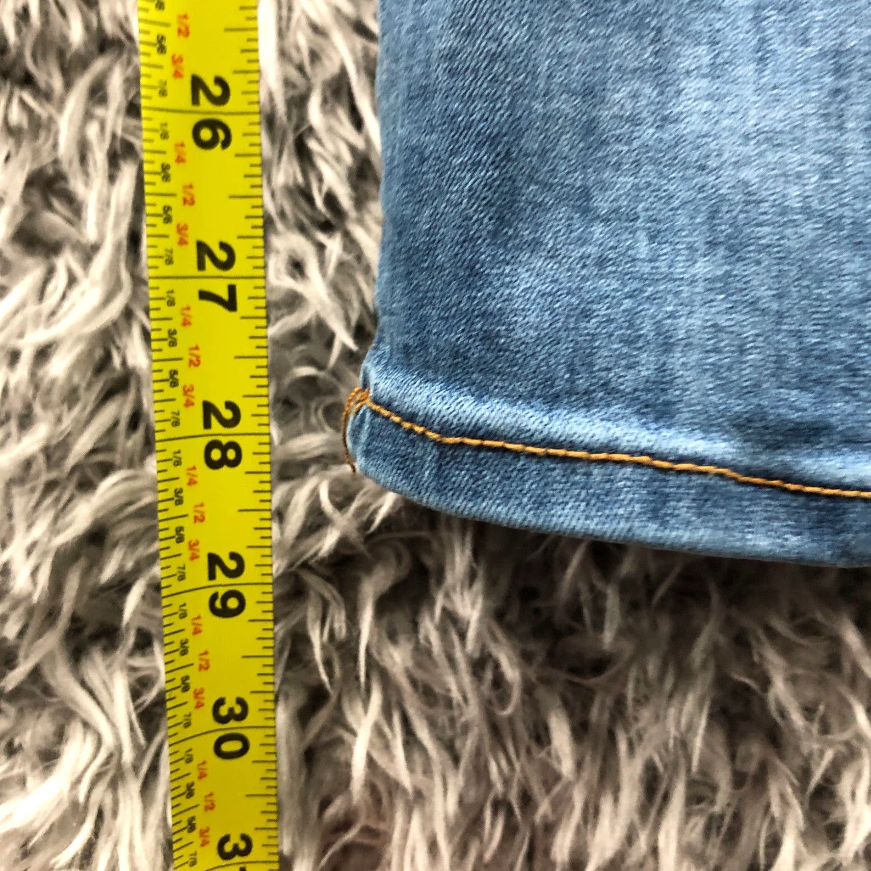 Vintage Falls Creek Jeans Skinny Size 14 Womens High Rise Dark Wash Denim Blue Size 36" / US 14 / IT 50 - 3 Thumbnail