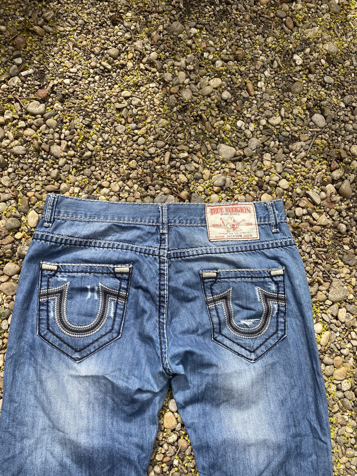 True Religion × Vintage Vintage True Religion Y2K Jeans Size US 38 / EU 54 - 13 Thumbnail