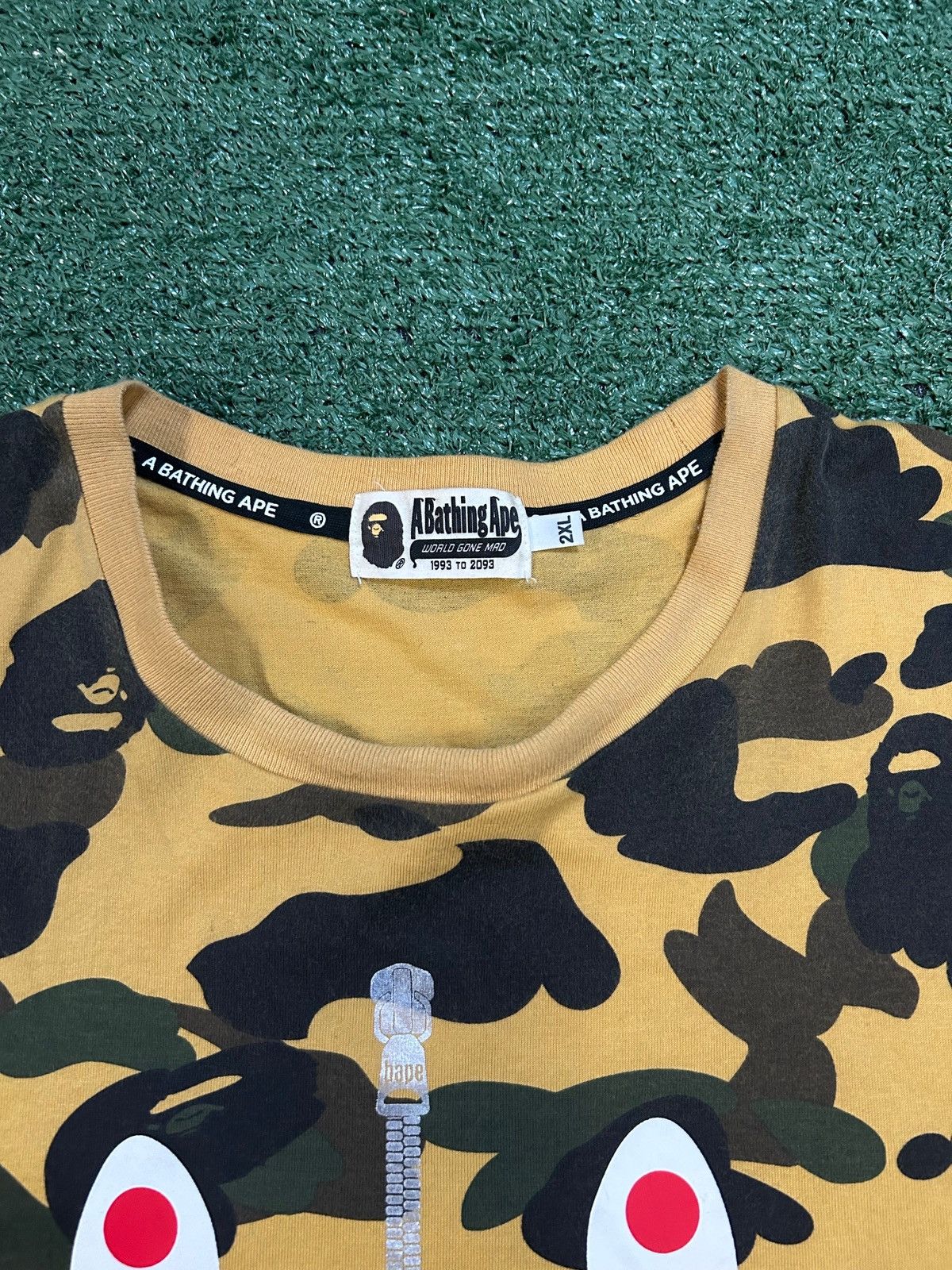 Bape Bape 1ST camo shark tee Size US XXL / EU 58 / 5 - 3 Thumbnail