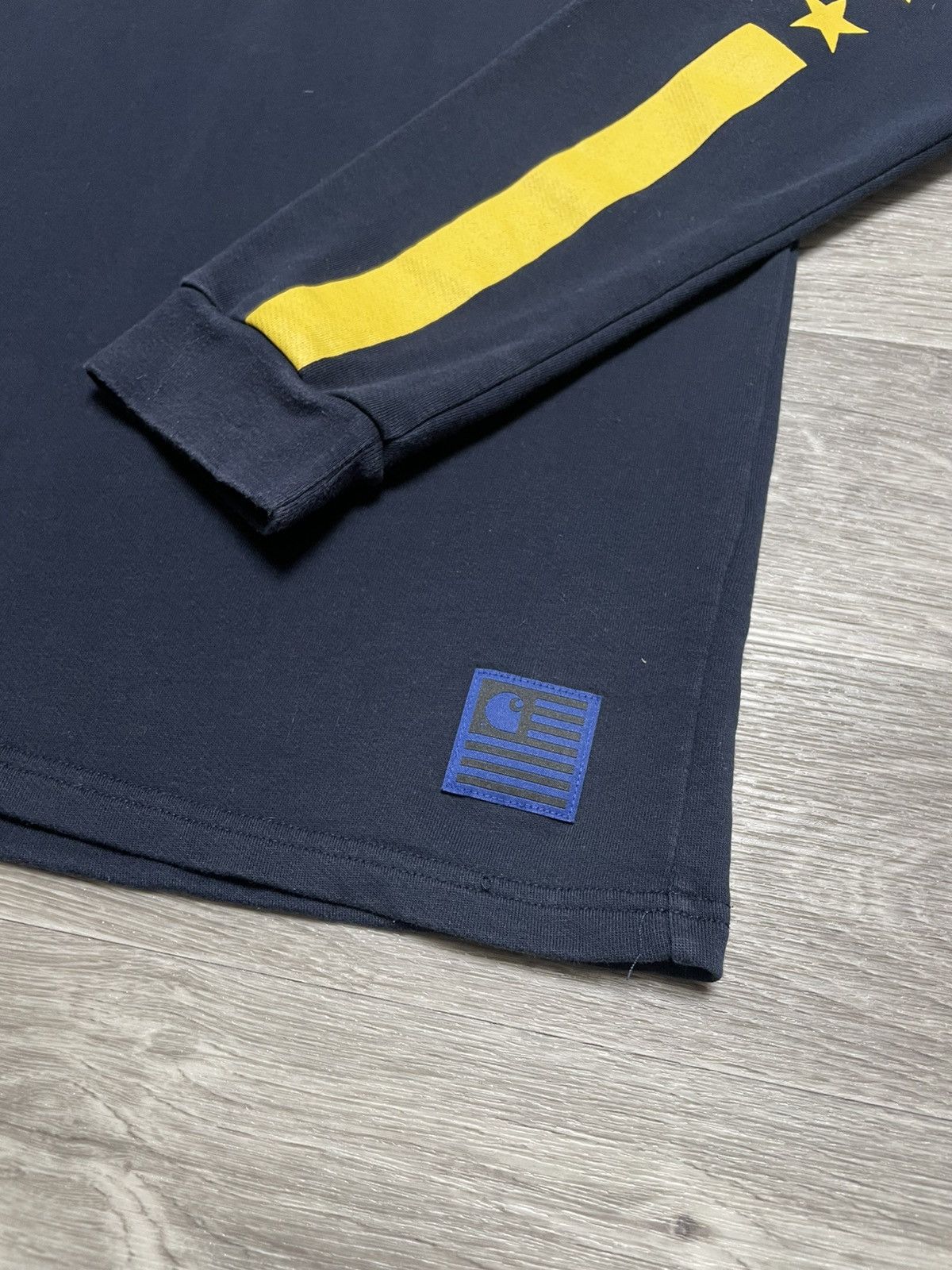 Carhartt Vintage Carhartt Relaxed Fit Graphic Heavyweight Long Sleeve Size US XL / EU 56 / 4 - 4 Thumbnail