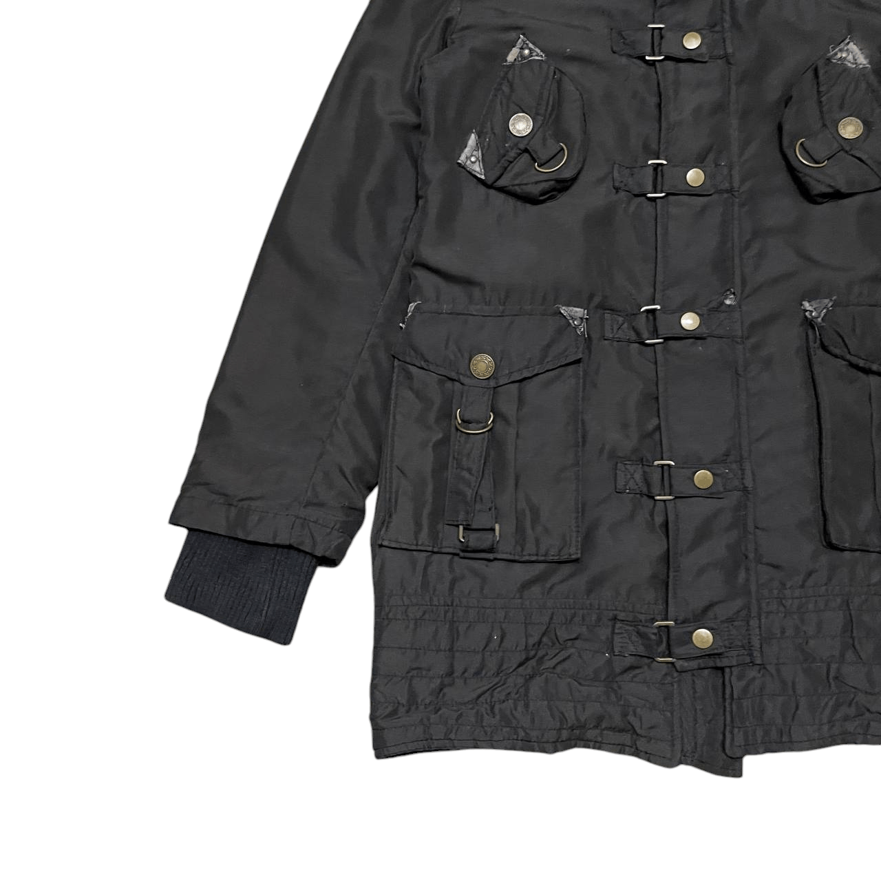 Hysteric Glamour Vintage Janela Raccoon Fur Bondage Cargo Jacket Size US M / EU 48-50 / 2 - 3 Thumbnail