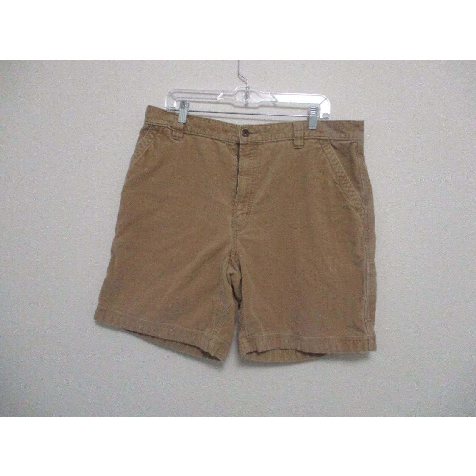 vintage-ll-bean-shorts-mens-38-brown-katahdin-iron-works-corduroy