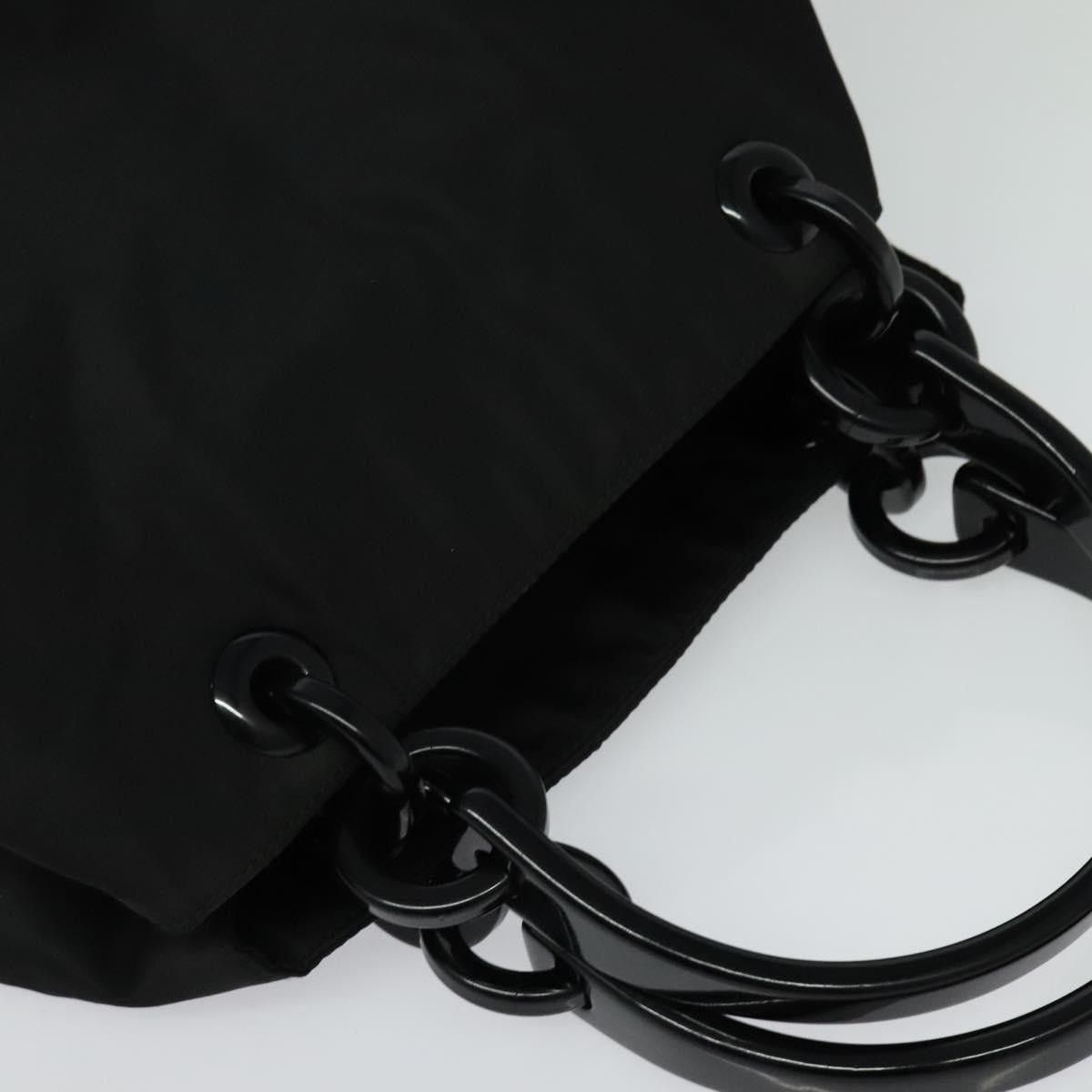 Prada PRADA Hand Bag Nylon Black Silver Size ONE SIZE - 6 Thumbnail