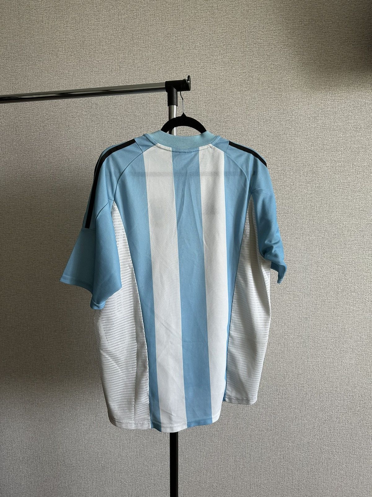 Adidas 2002 Adidas Argentina National Team Vintage Home Jersey Size US L / EU 52-54 / 3 - 17 Thumbnail