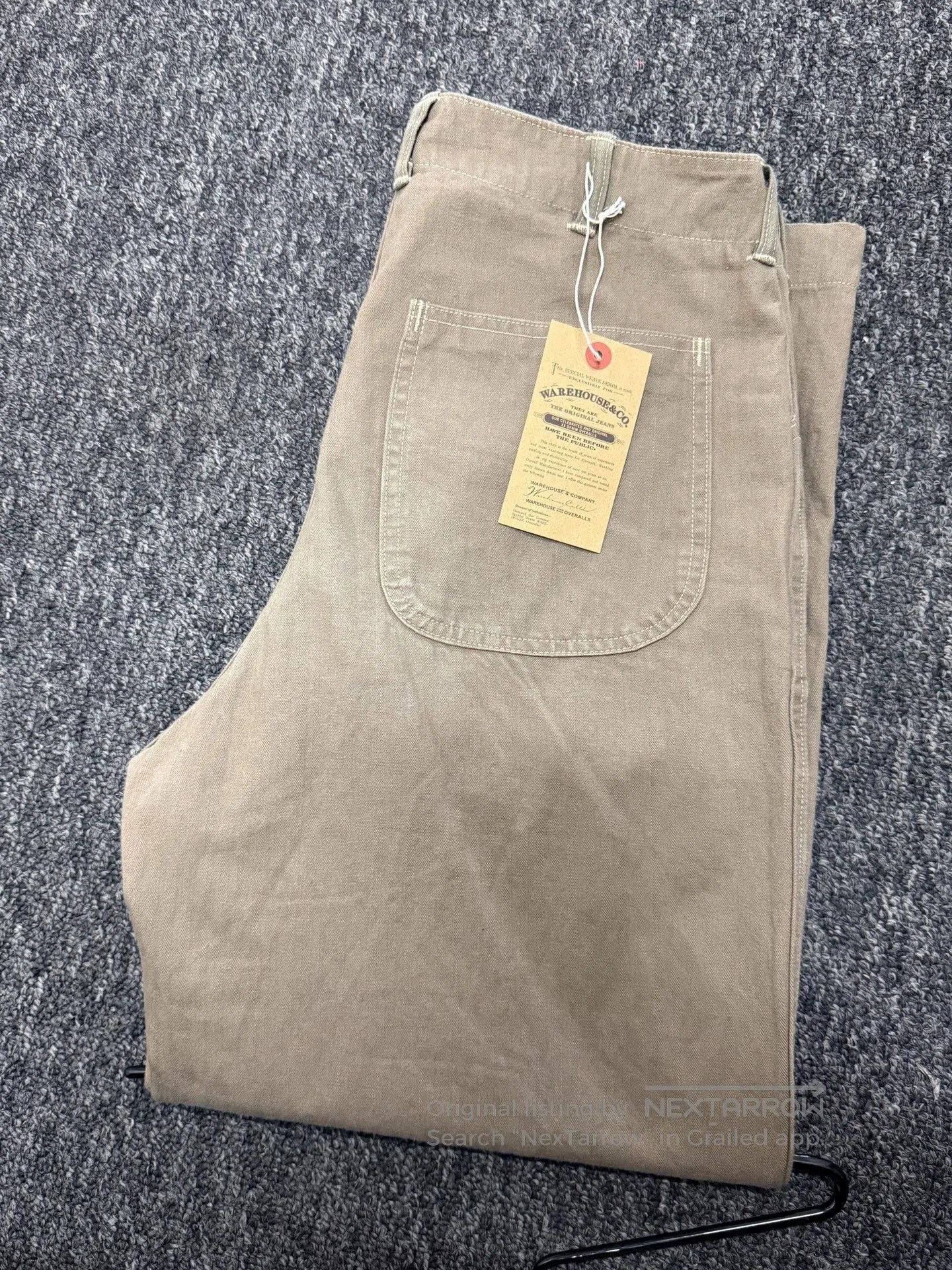 Warehouse Warehouse Japanese Herringbone Casual Pants. Size US 31 - 9 Thumbnail