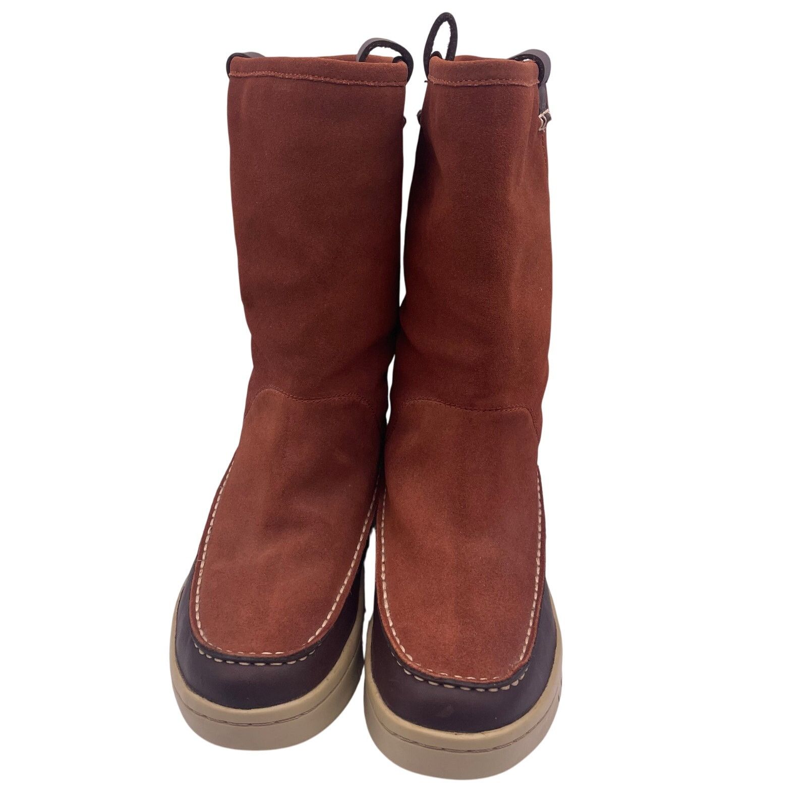 Sperry Sperry Keelan Rust Brown Suede Faux Fur Lined Winter Boots 6 Size US 6 / IT 36 - 4 Thumbnail
