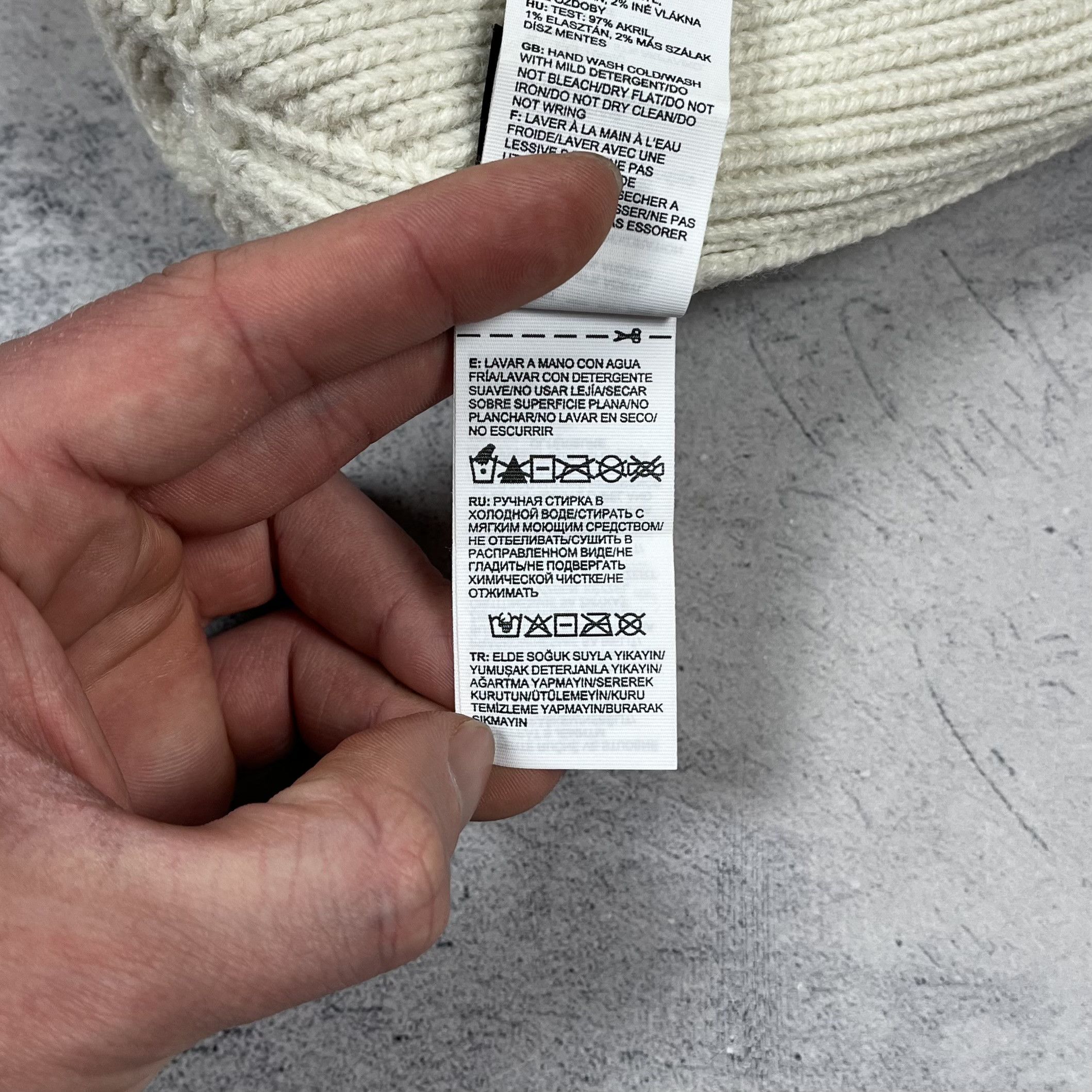 The North Face The North Face Unisex Box Logo Beanie Hat Size ONE SIZE - 13 Thumbnail