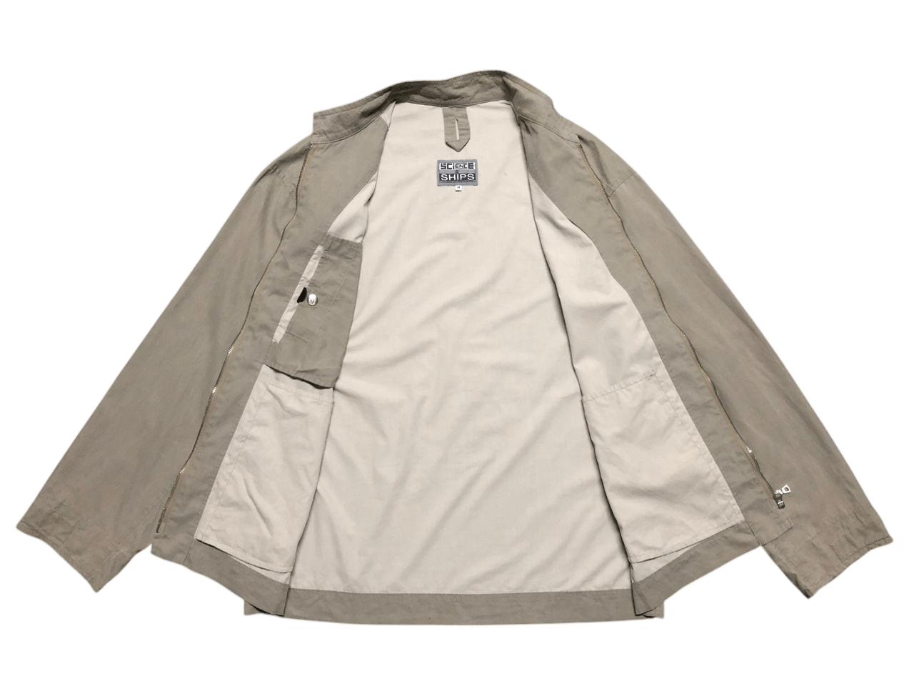 SHIPS Vintage Science @ Ships Cotton Jacket Riri Zipper Size US M / EU 48-50 / 2 - 3 Thumbnail