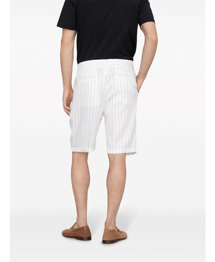 Brunello Cucinelli Bermuda Shorts in White Size US 36 / EU 52 - 2 Thumbnail