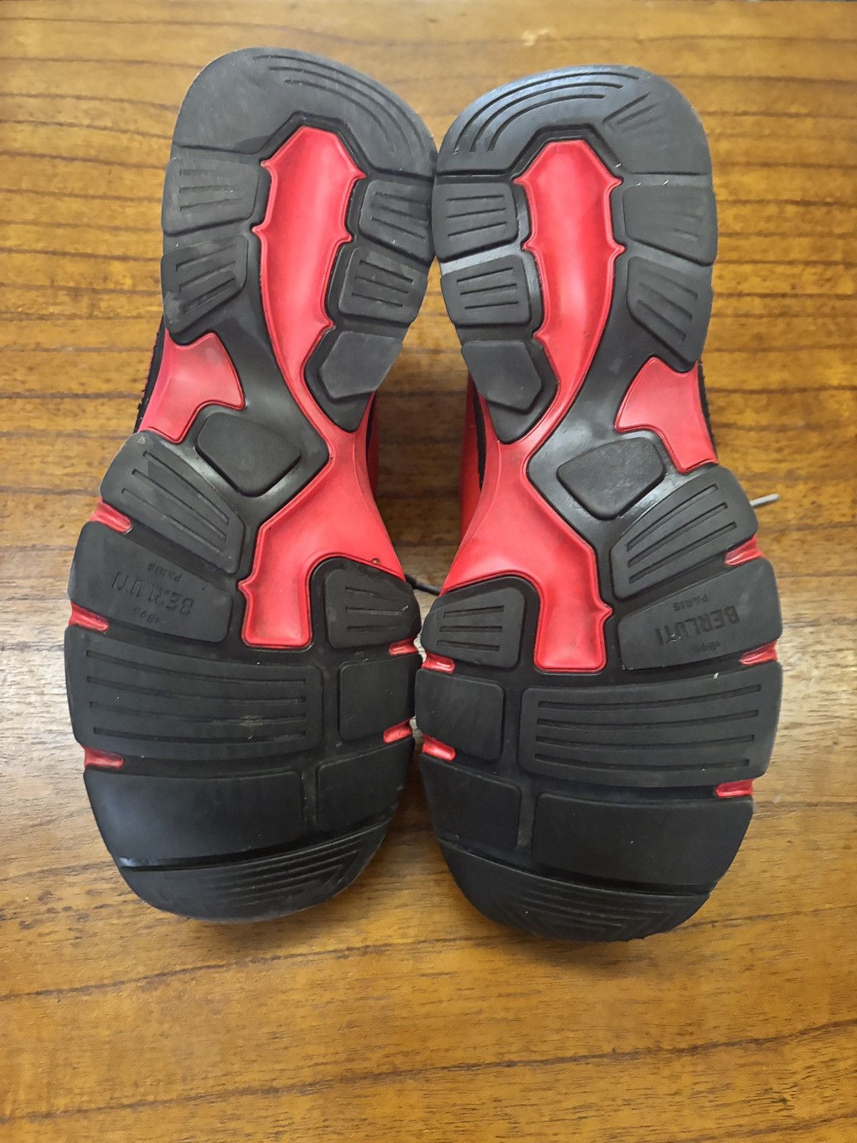 Berluti Berluti Leather Sneaker in Red Size US 9.5 / EU 42-43 - 5 Thumbnail