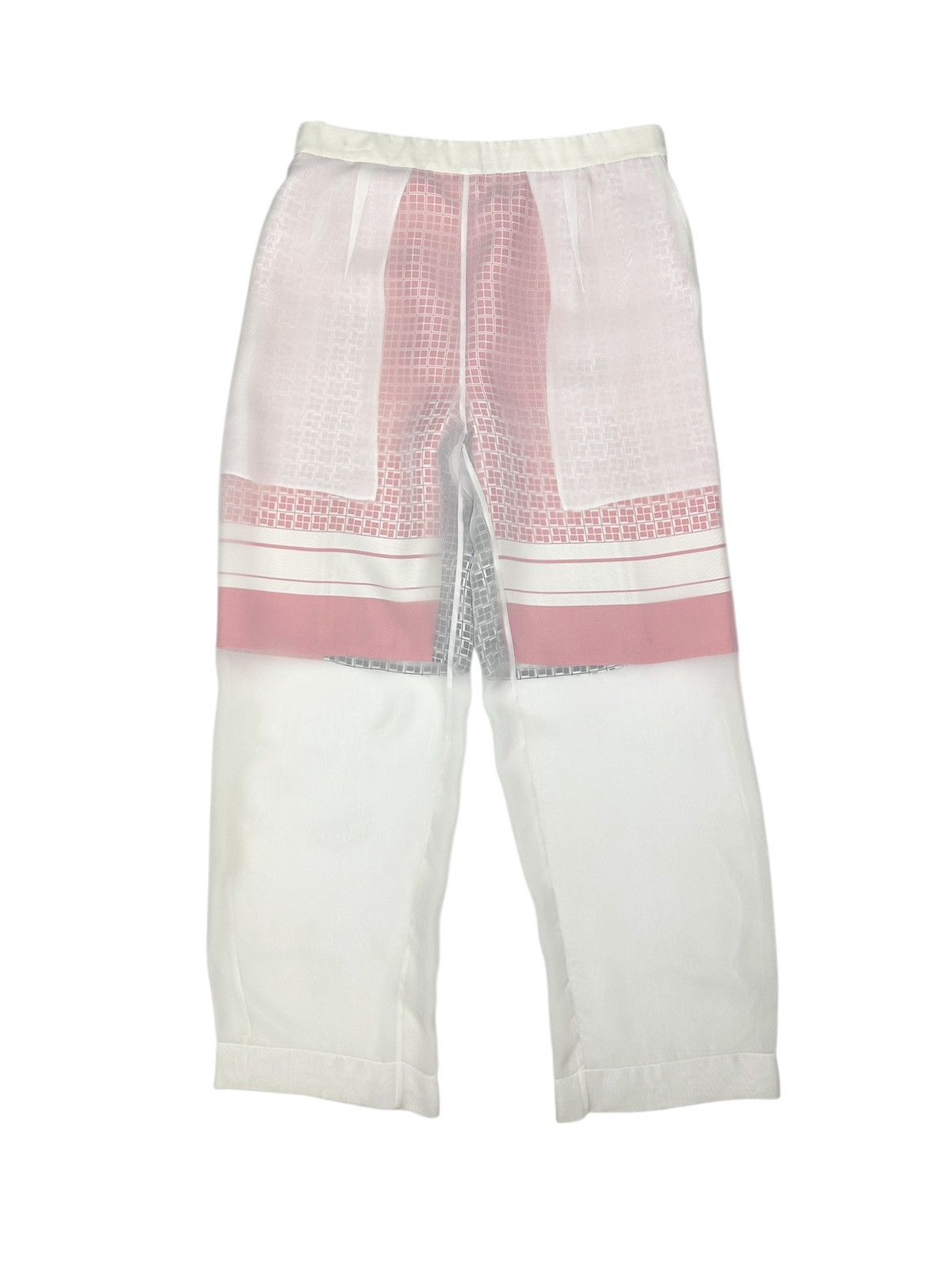 Celine Resort 2013 Phoebe Philo Layered Foulard Trousers Size 27" / US 4 / IT 40 - 1 Thumbnail