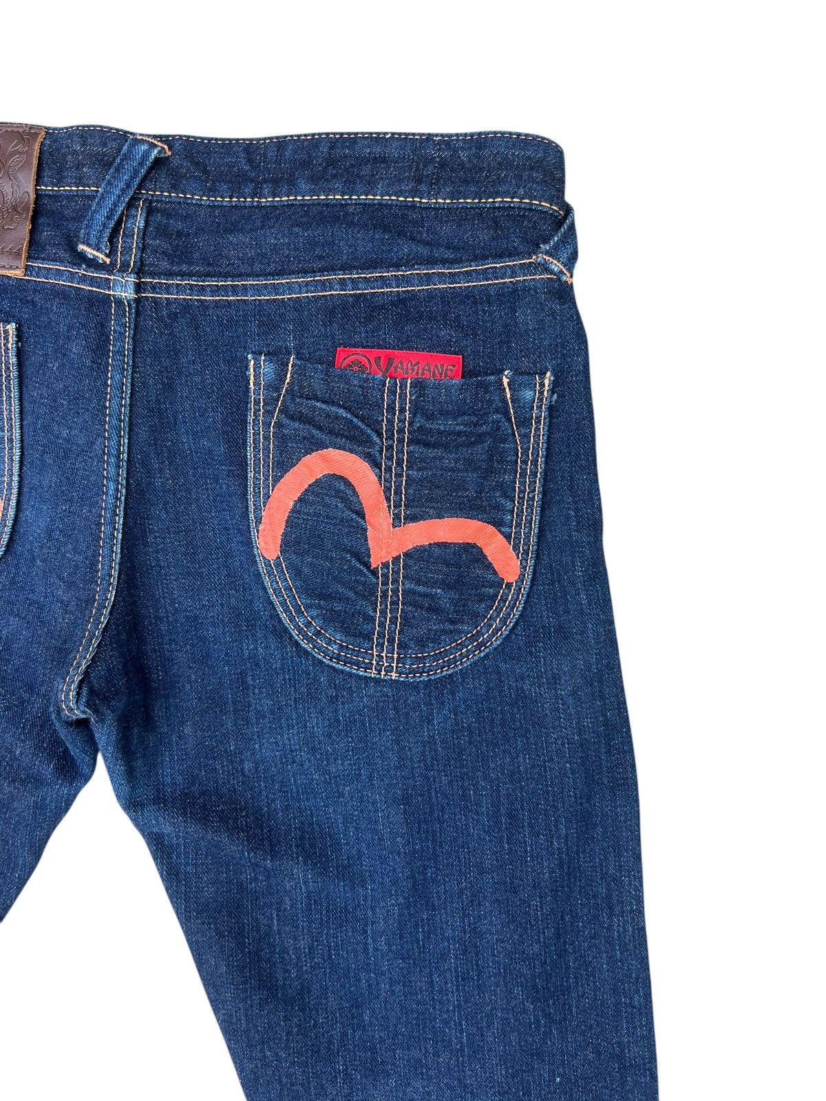 Evisu × Vintage Vintage Evisu Yamane Selvedge Denim Bootcut Jeans Size 29" - 18 Thumbnail