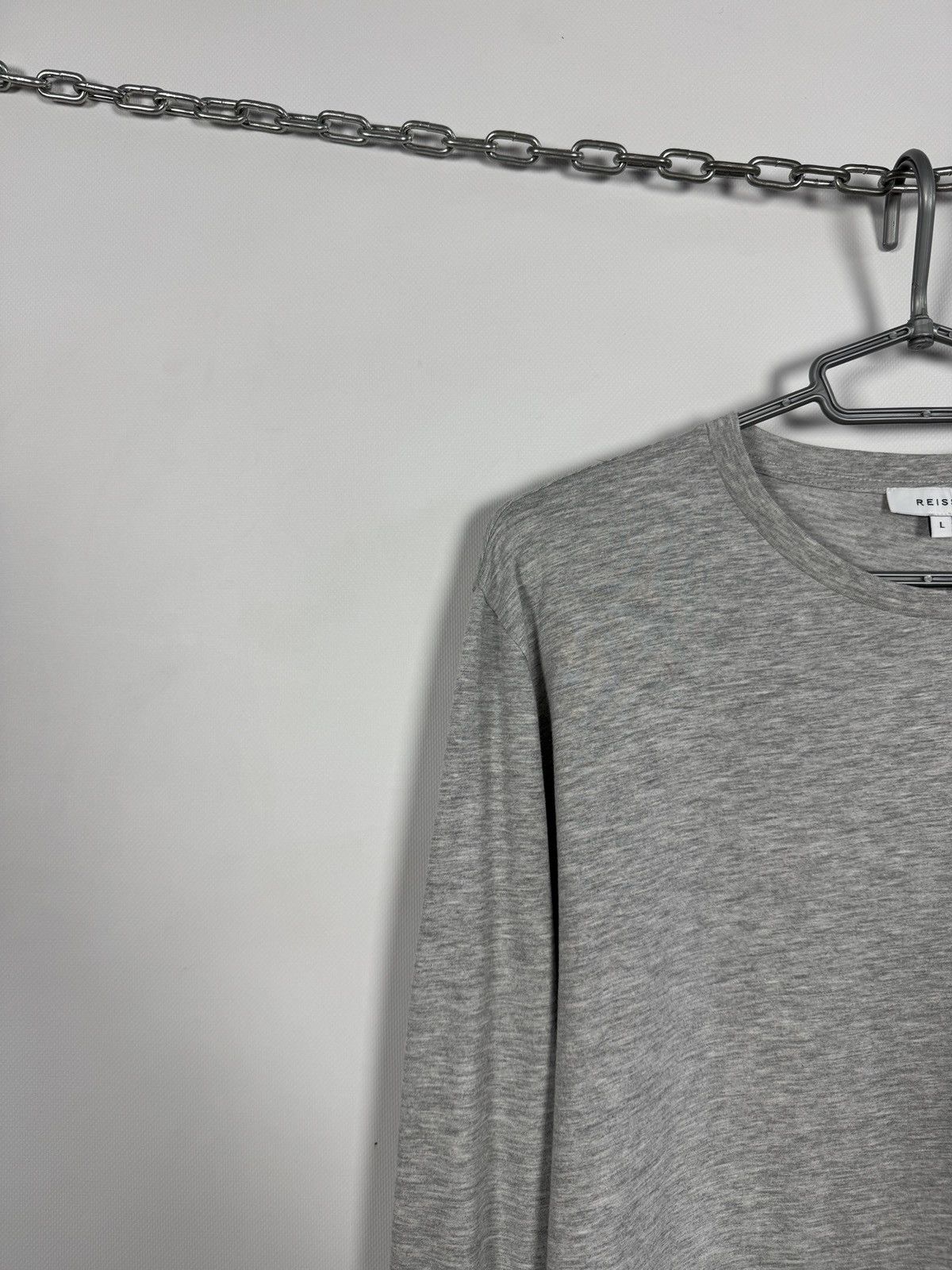 Reiss Reiss Long Sleeve T-Shirt Lightweight Pullover Pocket Size L Size US L / EU 52-54 / 3 - 3 Thumbnail