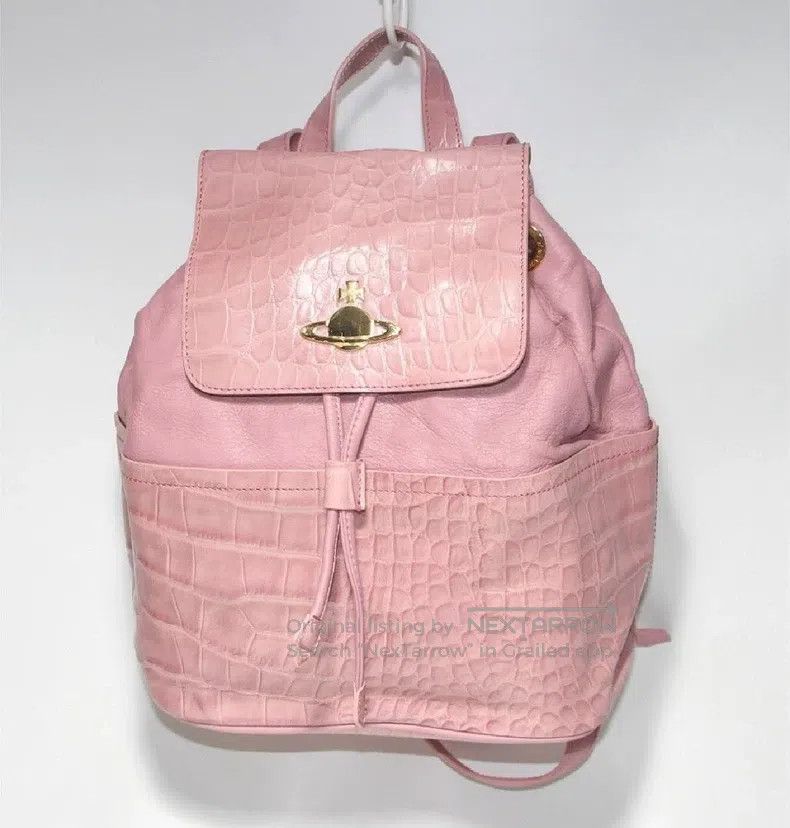 Vivienne Westwood Vivienne Westwood size os Backpack, Pink, Leather Bag Size ONE SIZE - 1 Thumbnail