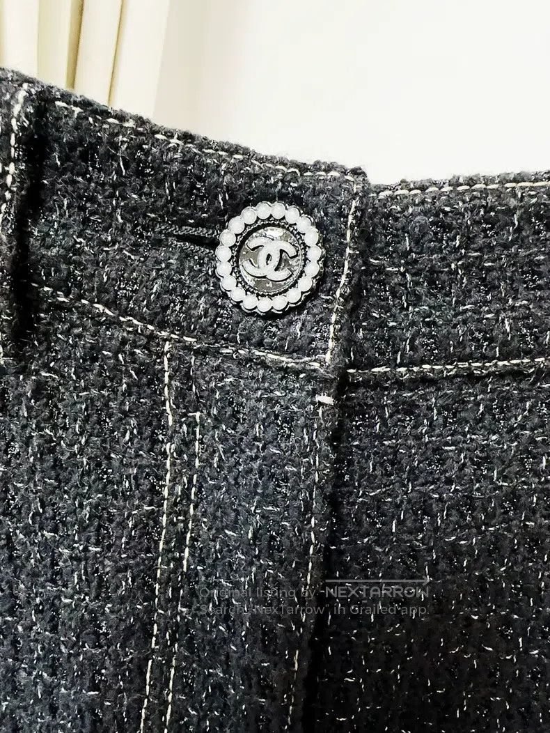 Chanel Chanel Tweed straight trousers Size 25" / US 0 / IT 36 - 5 Thumbnail