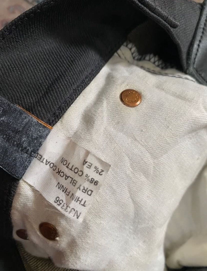 Nudie Jeans Nudie Jeans Dry Black Coated Size US 31 - 5 Thumbnail
