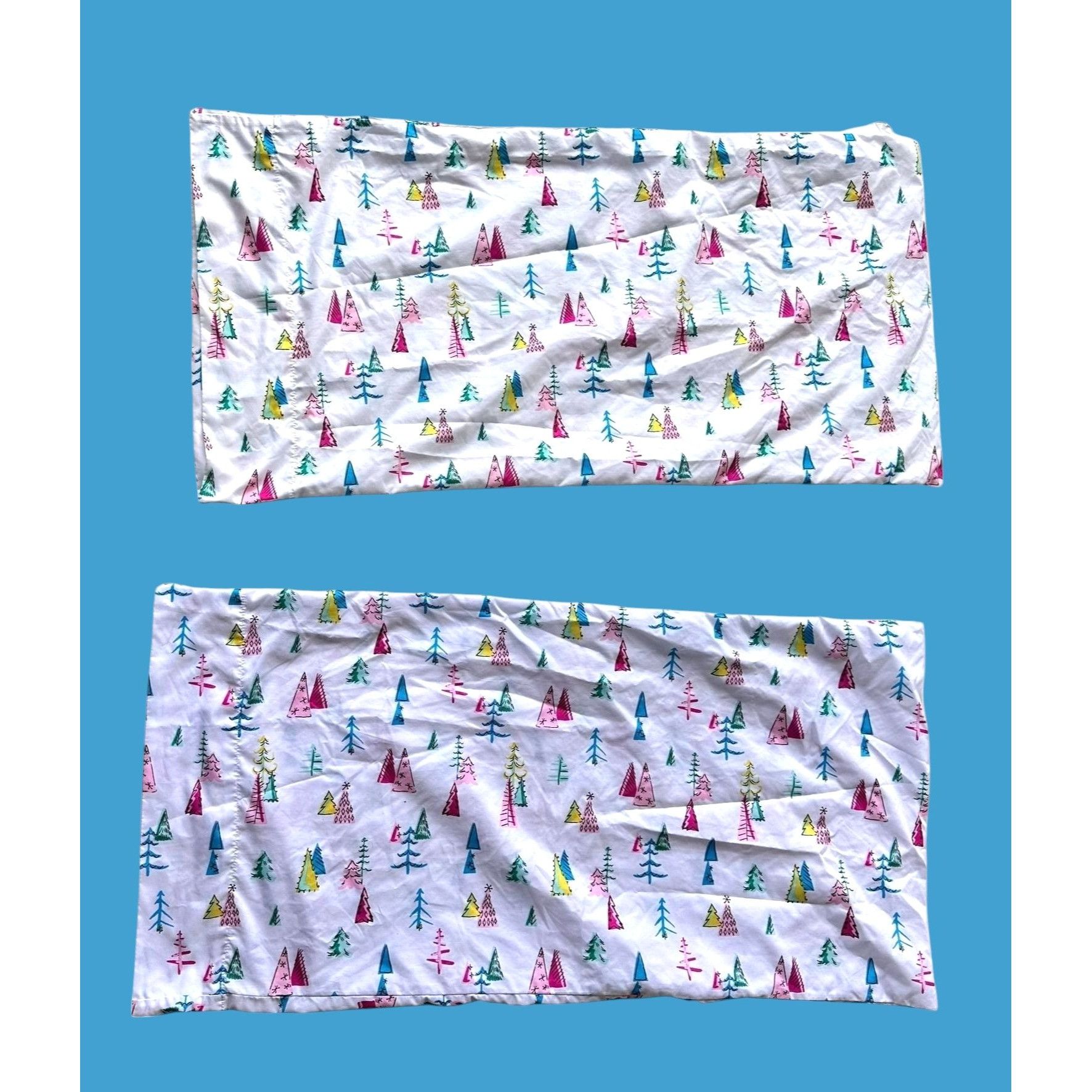 Other Modern Southern Home Christmas Tree Pillowcases King White 1 Size ONE SIZE - 8 Thumbnail