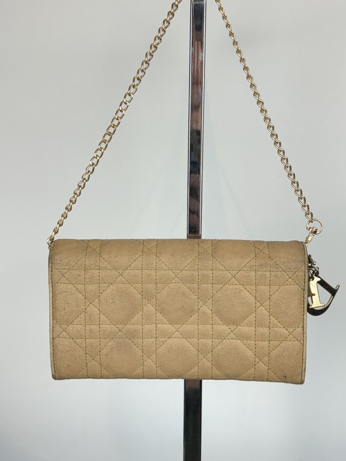 Dior Leather shoulder bag Dior Lady Dior original luxury item Size ONE SIZE - 3 Thumbnail