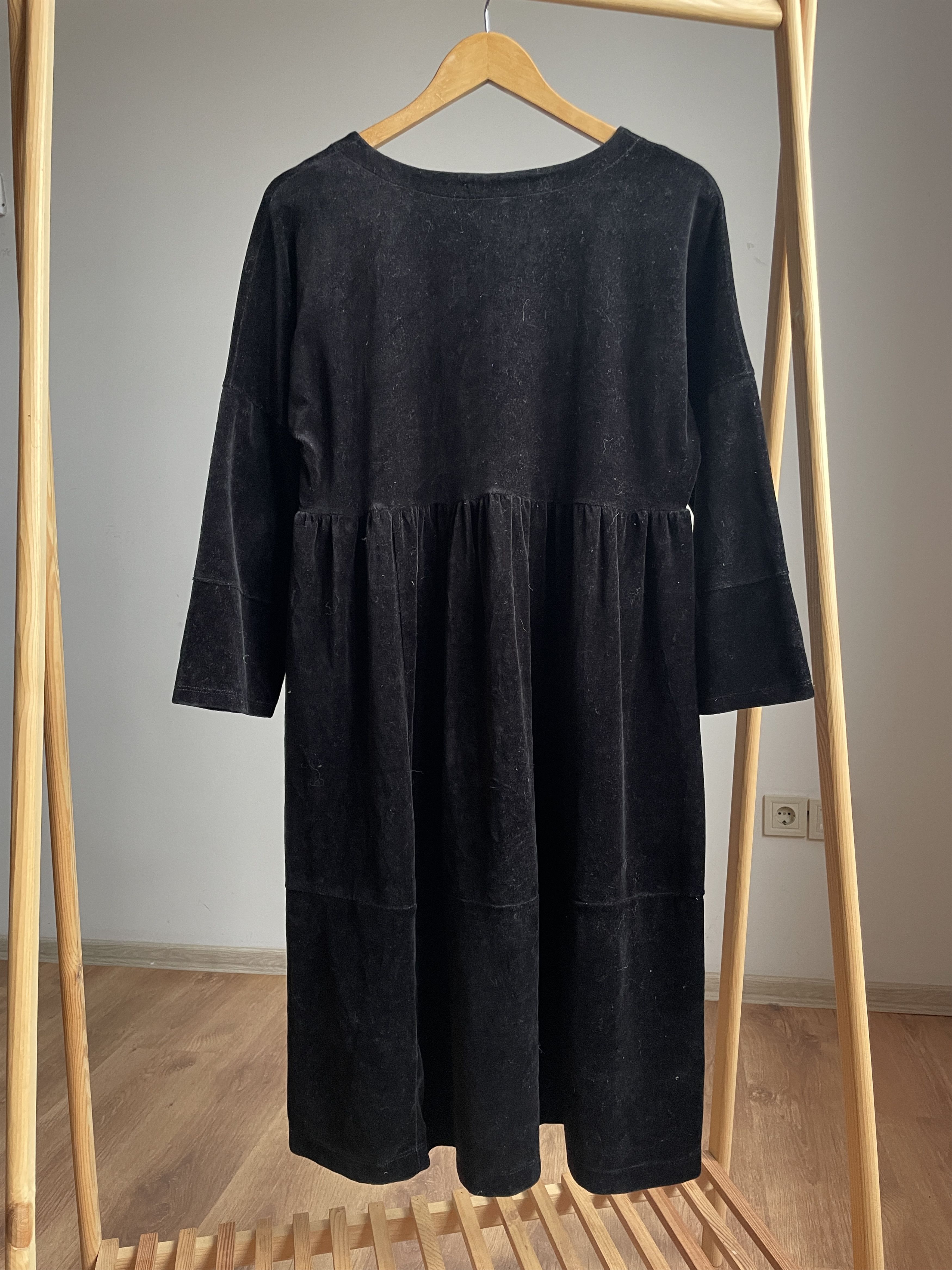 Gudrun Sjoden Gudrun Sjoden Velvet Victorian Style Midi Dress Size S Size S / US 4 / IT 40 - 3 Thumbnail
