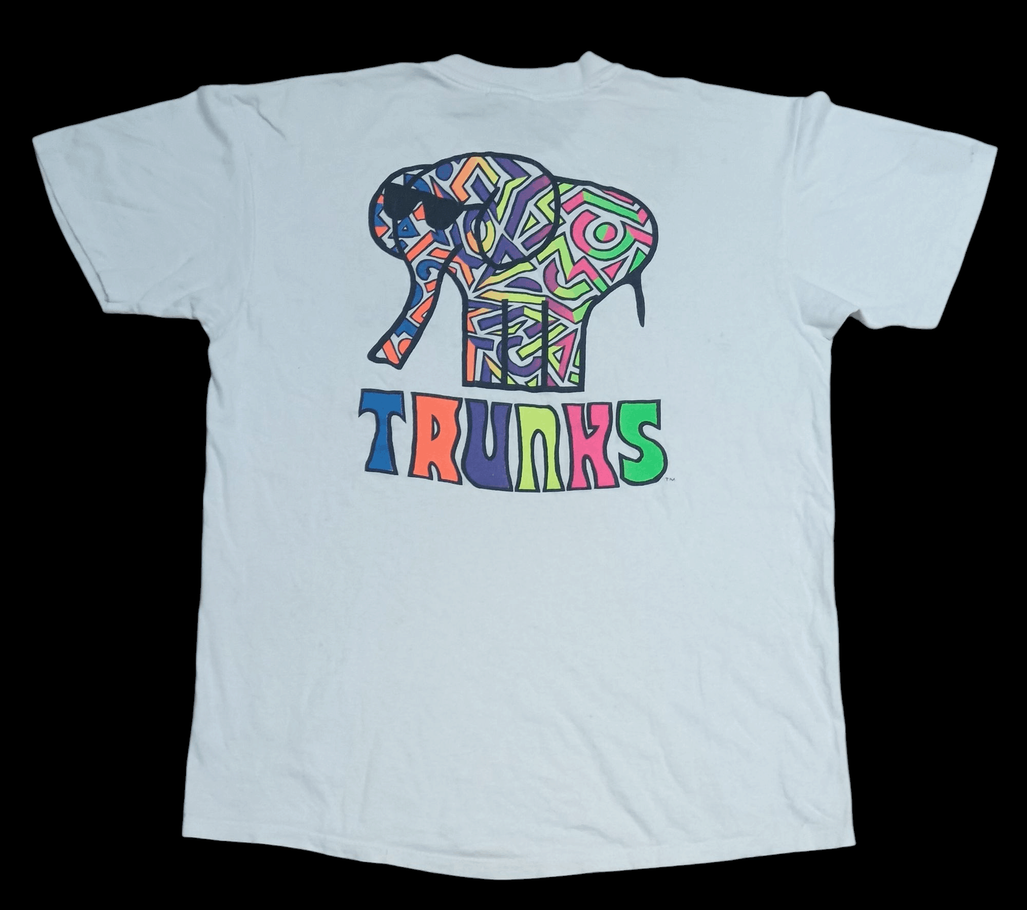 Vintage VINTAGE 80s STEDMAN TRUNKS ART SHIRT Size US L / EU 52-54 / 3 - 4 Thumbnail