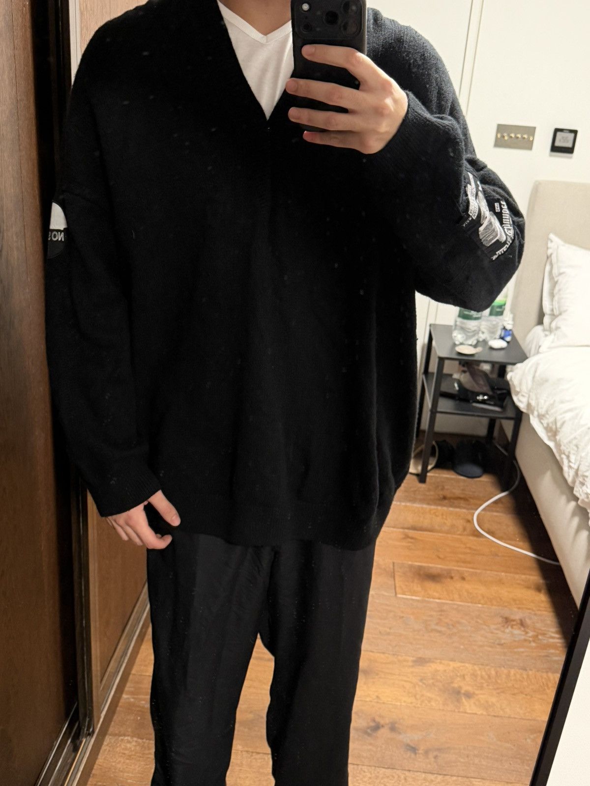 Fred Perry × Raf Simons RARE Raf Simons X Fred Perry Oversized Cardigan Size US M / EU 48-50 / 2 - 1 Thumbnail