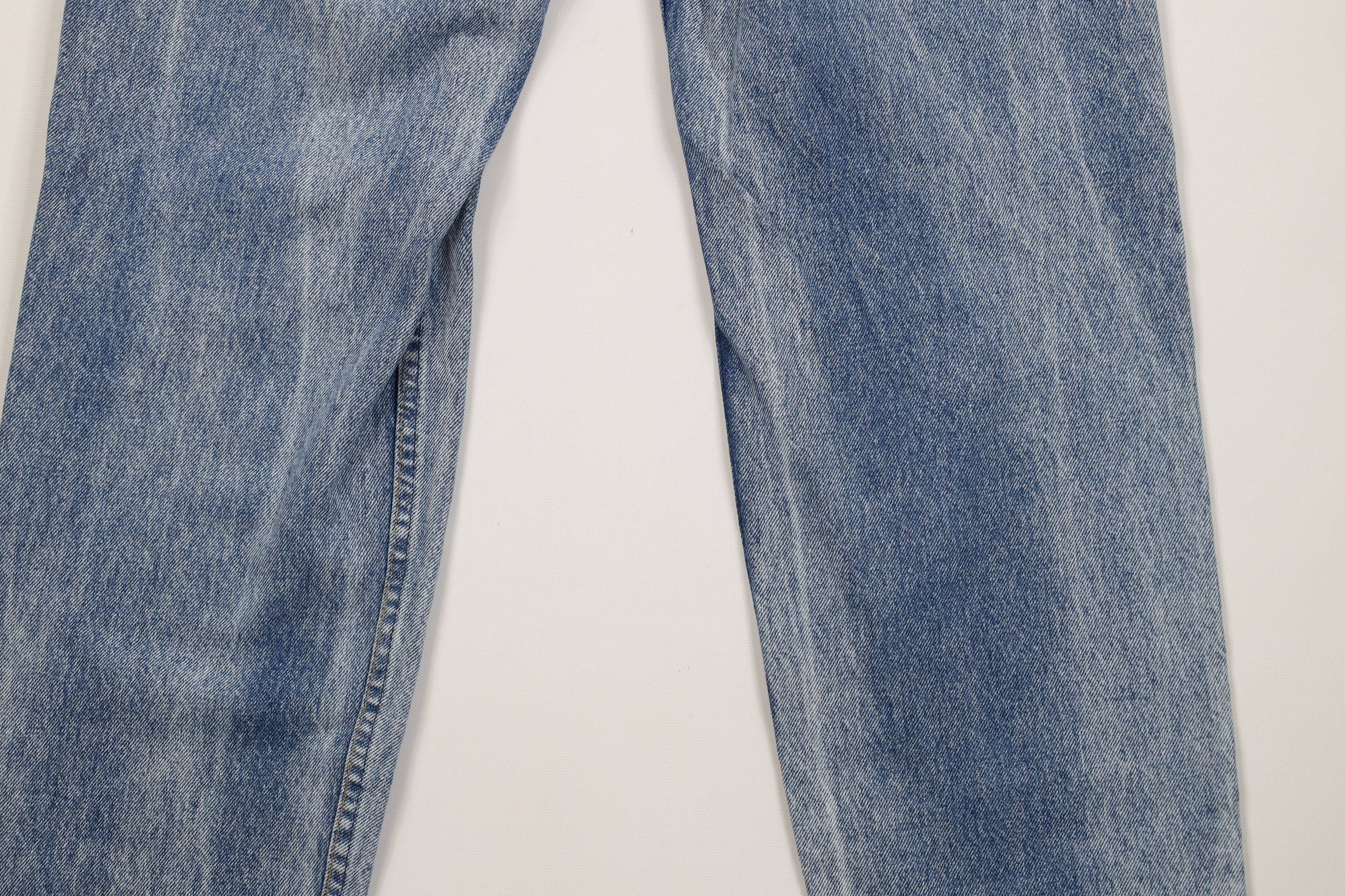 Levi's Vintage 80s Levis 550 Orange Tab Acid Wash Relaxed Jeans USA Size US 31 - 13 Thumbnail