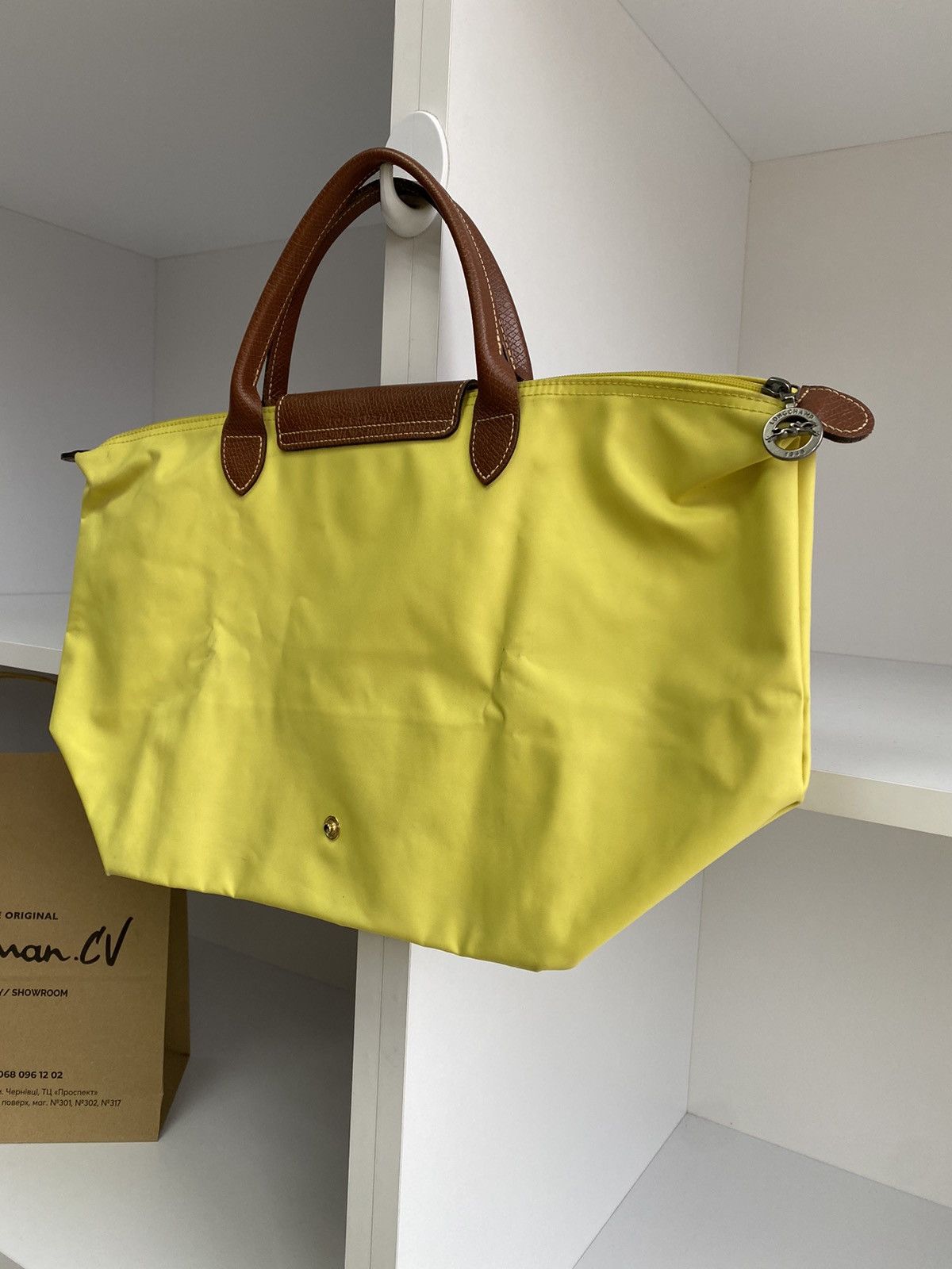 Longchamp × Vintage Vintage Longchamp women’s yellow Bag Size ONE SIZE - 18 Thumbnail