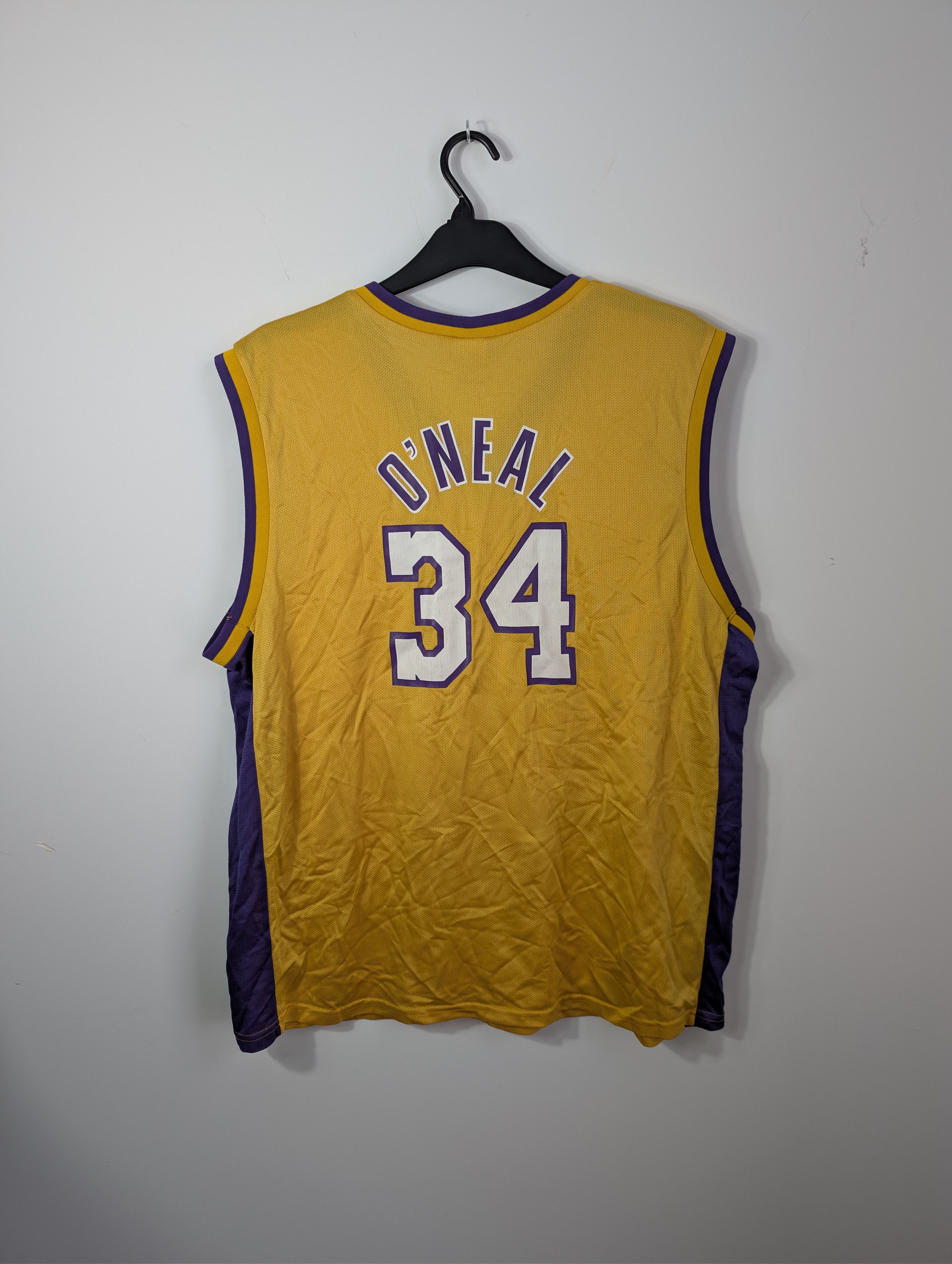 Champion Vintage Champion NBA Lakers O'Neal Jersey 90s Y2K Retro Size US L / EU 52-54 / 3 - 2 Thumbnail