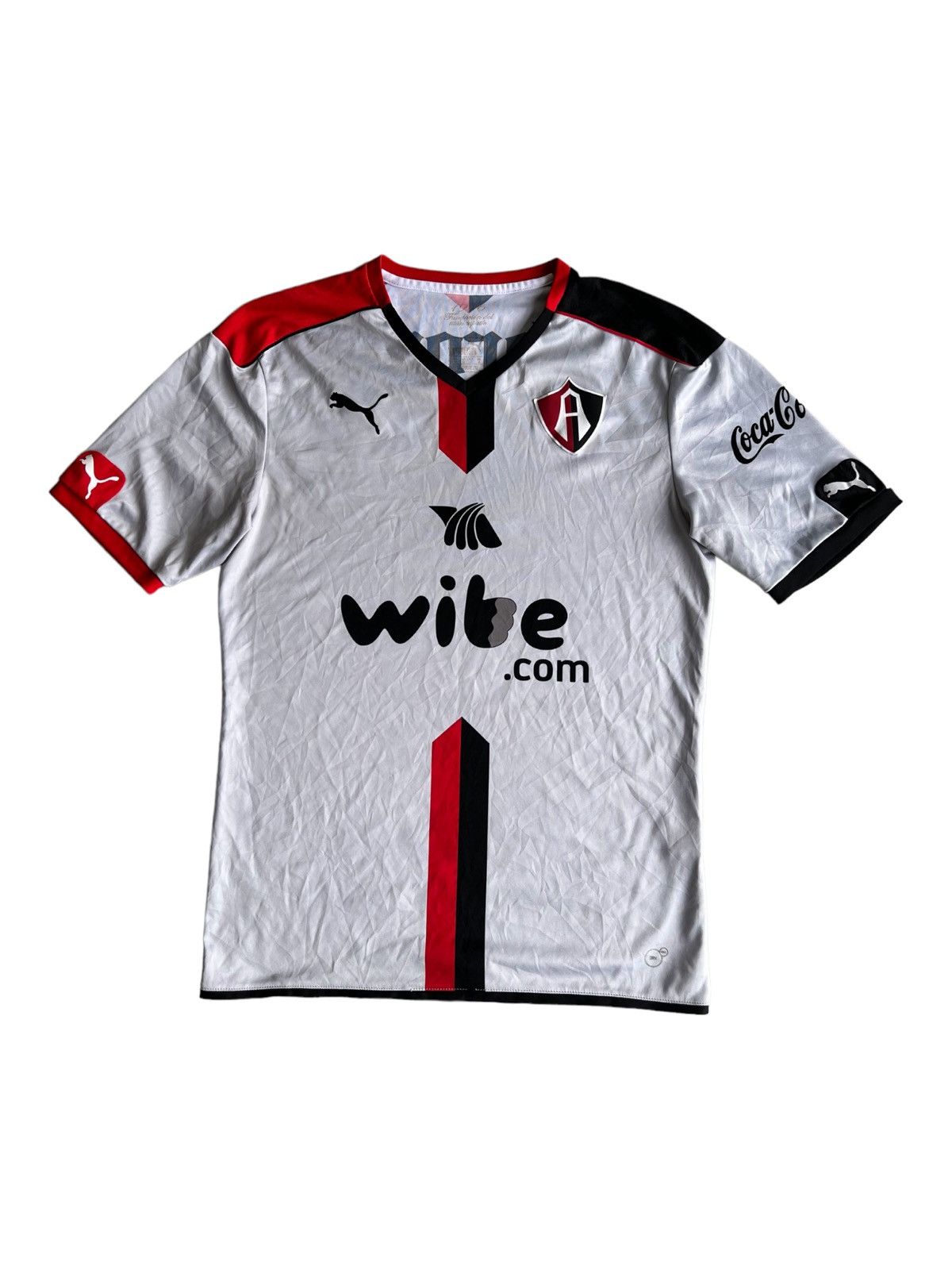 Mexicana × Puma RARE 2016-2017 Puma Club Atlas Zorros 🇲🇽 Away Jersey Size US M / EU 48-50 / 2 - 1 Thumbnail
