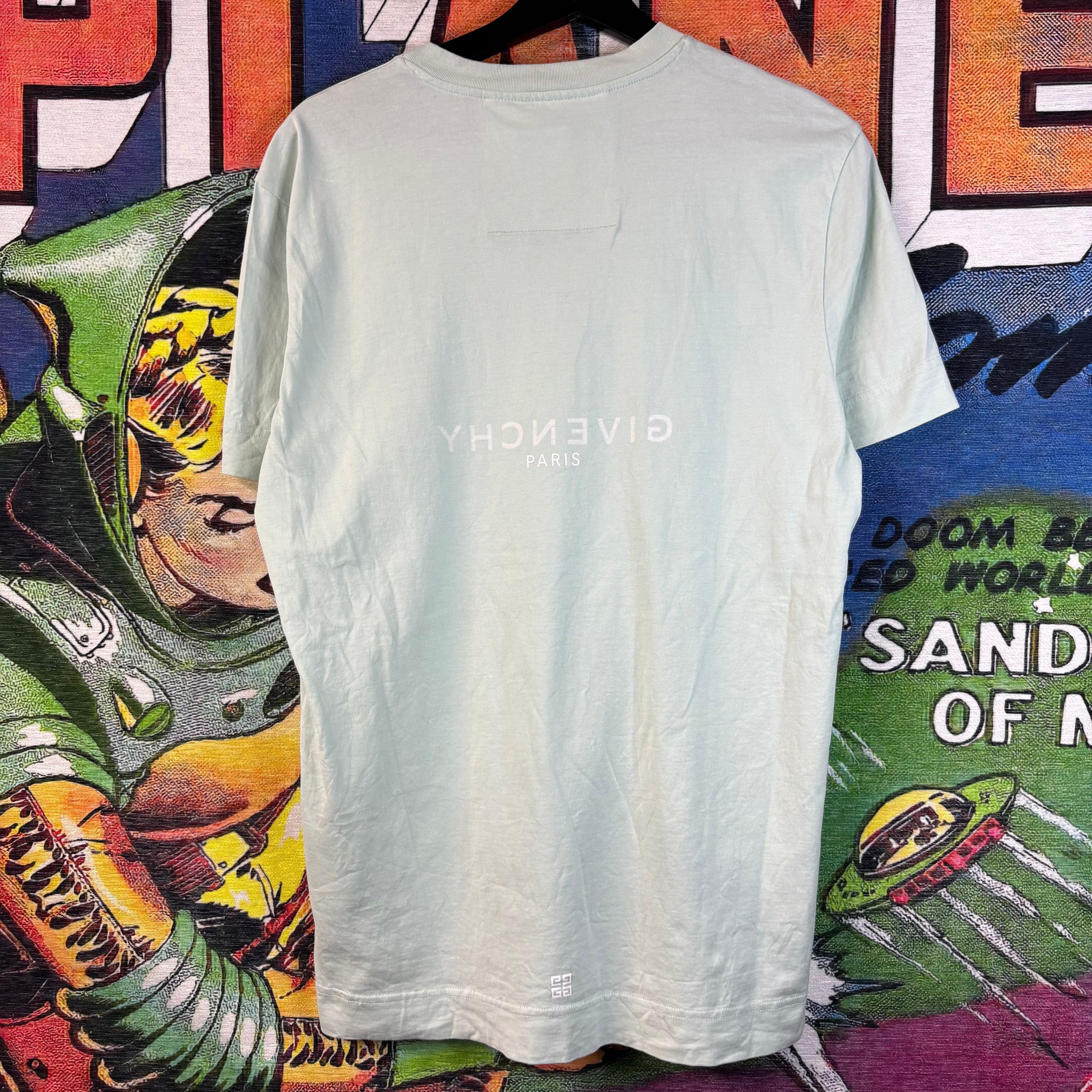 Givenchy Givenchy Logo-Print Tee Size Medium Size US M / EU 48-50 / 2 - 2 Thumbnail