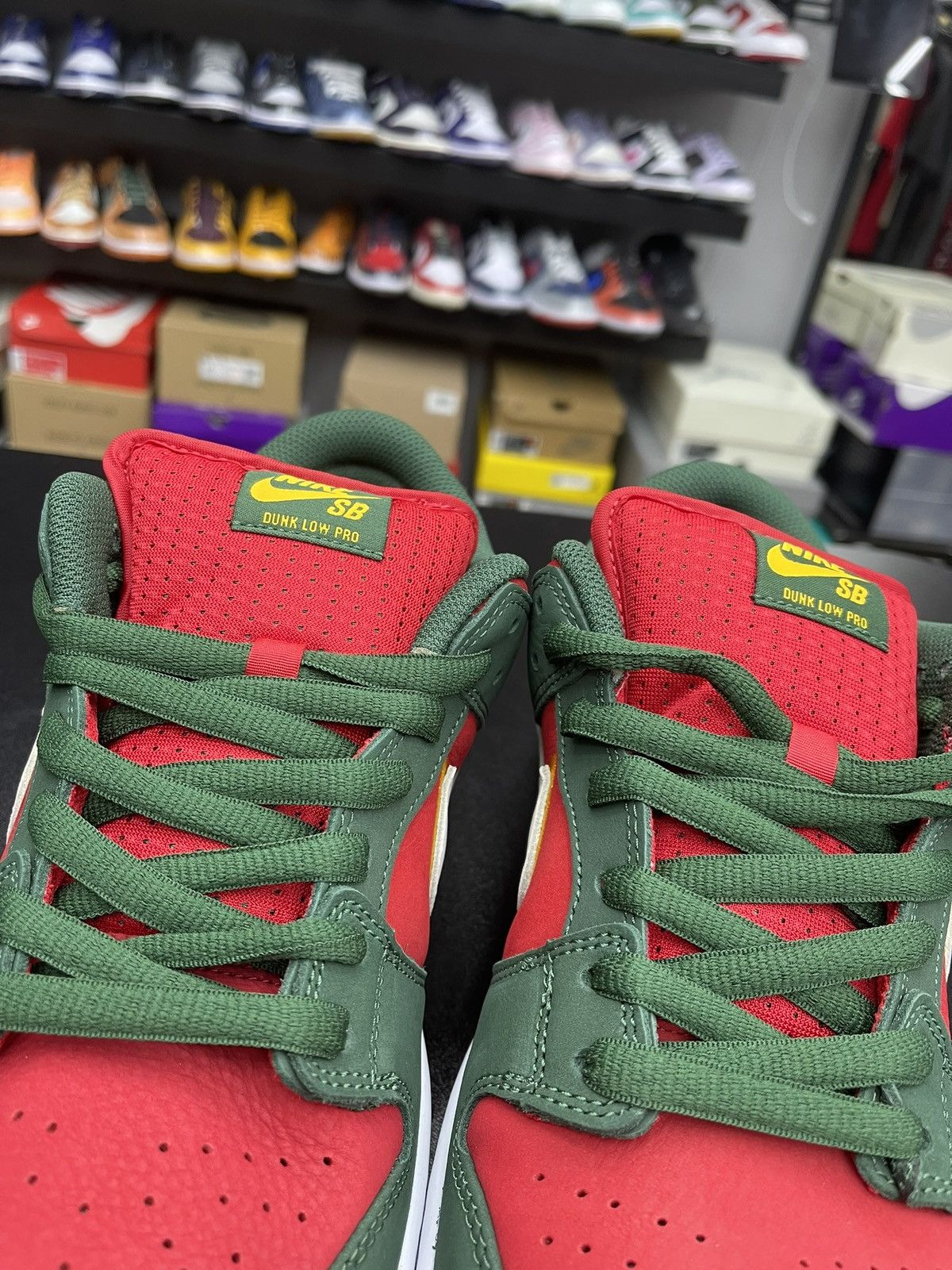 Nike Size 11.5 - Nike Dunk Low SB Seattle SuperSonics Size US 11.5 / EU 44-45 - 6 Thumbnail
