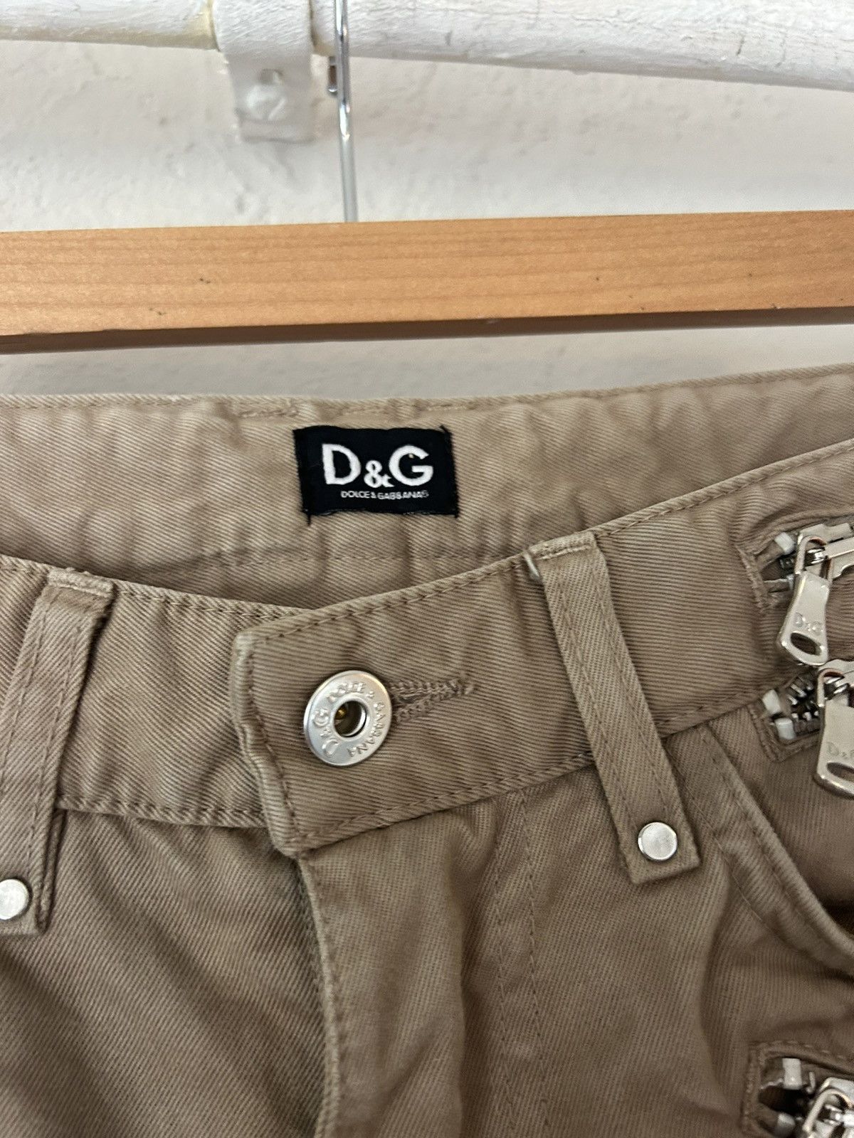 Dolce & Gabbana Zipper Jeans Size US 31 - 4 Thumbnail