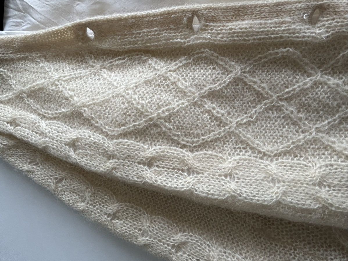 Vintage Vintage 70's Handknit Cardigan Size M / US 6-8 / IT 42-44 - 3 Thumbnail