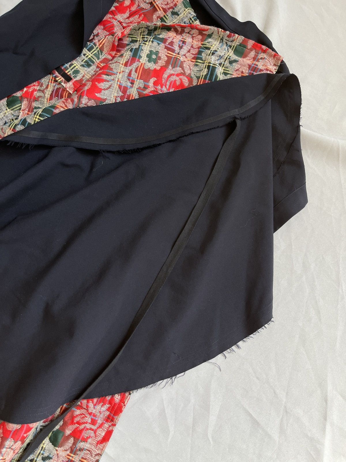 Comme des Garcons × Junya Watanabe Junya Watanabe Comme des Garcons Deconstructed Wrap Skirt Size 27" / US 4 / IT 40 - 4 Thumbnail