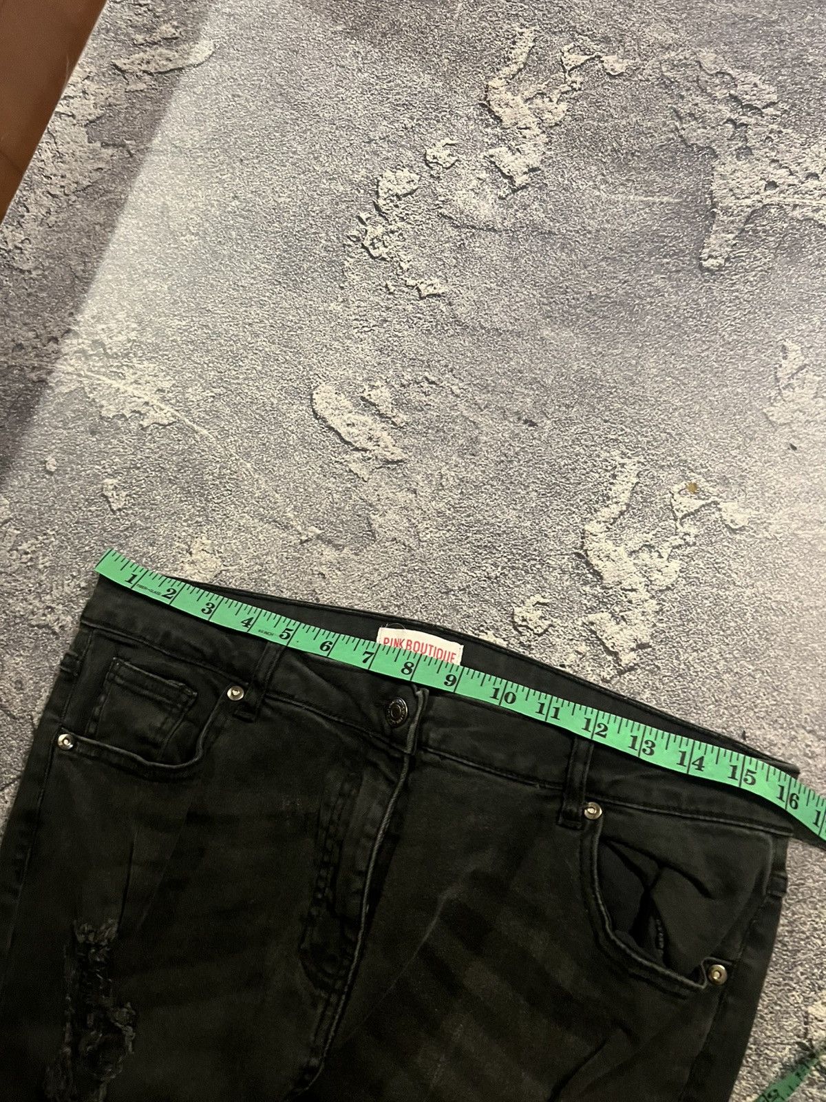 Japanese Brand Distressed Glamour Drip Slim Fit / Archive Y2K Vintage 90s Size US 32 / EU 48 - 7 Thumbnail