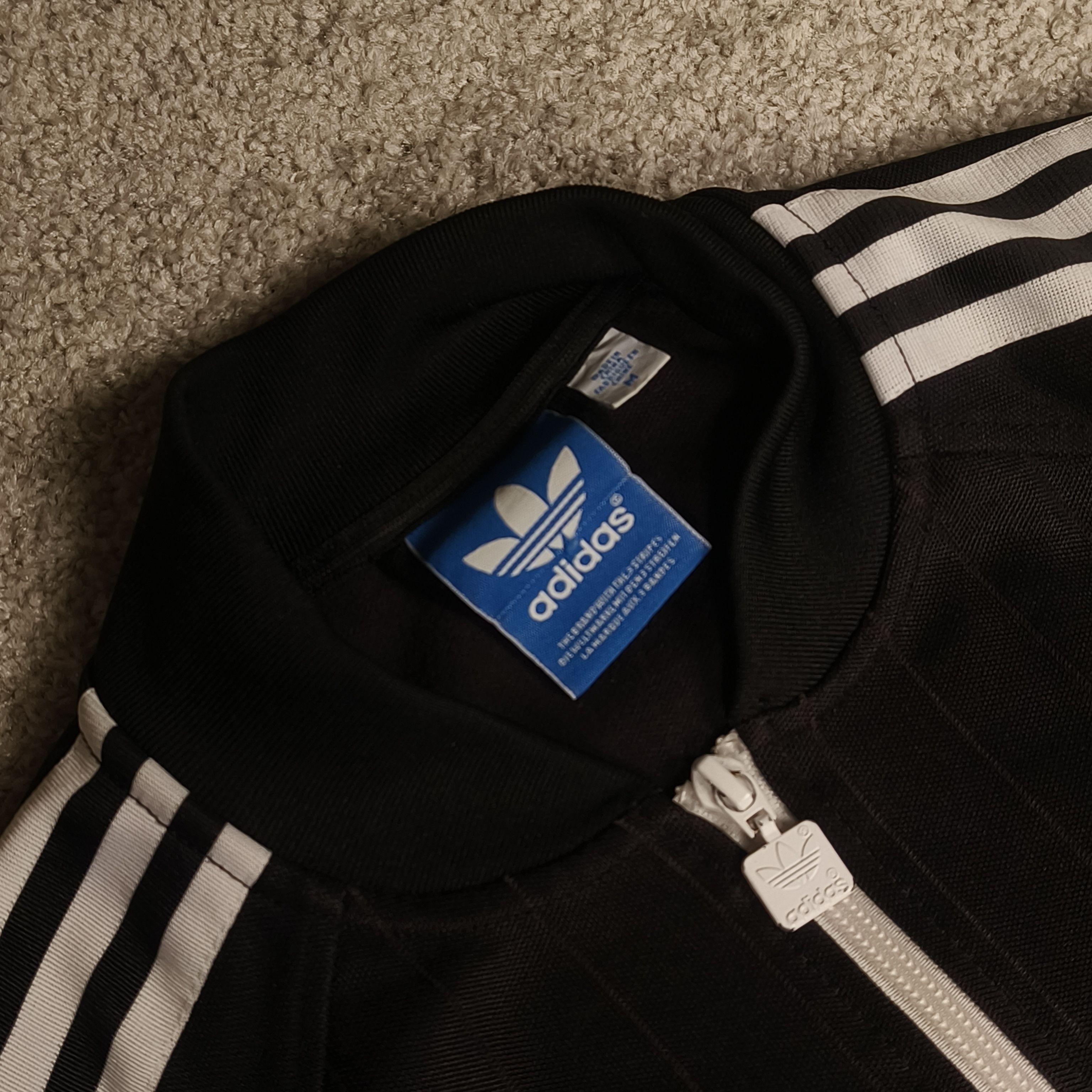 Adidas Adidas Originals Full Zip Track Top LS Superstar Jacket Size US M / EU 48-50 / 2 - 2 Thumbnail