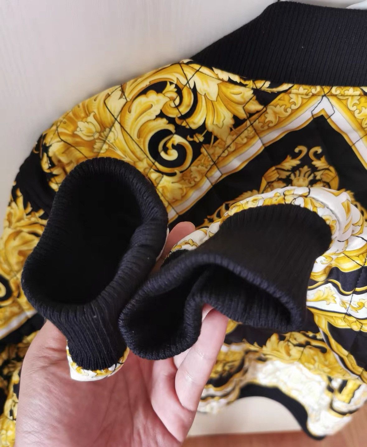 Versace Versace Mulberry silk cotton jacket Size US L / EU 52-54 / 3 - 4 Thumbnail