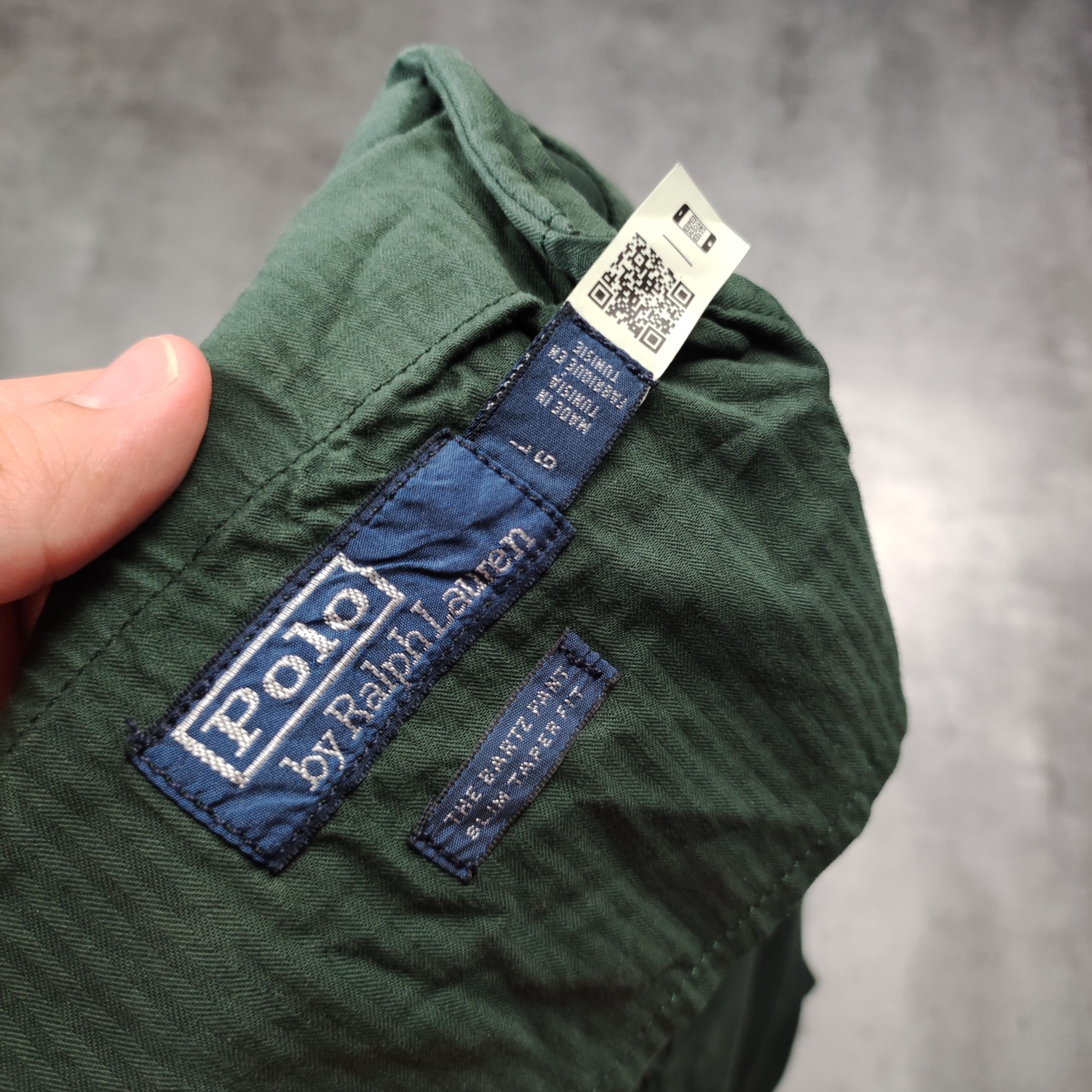 Polo Ralph Lauren × Ralph Lauren RARE Polo Ralph Lauren Bartz Pants Cargo Dark Green Logo Size US 34 / EU 50 - 5 Thumbnail
