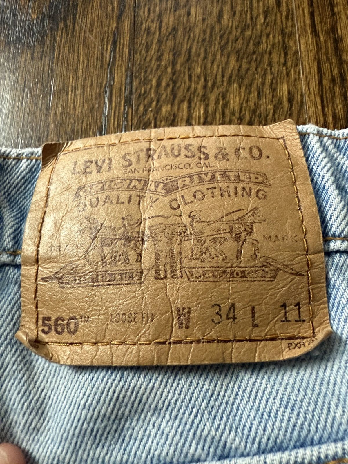 Levi's Levi’s Denim Shorts / Jorts Size US 34 / EU 50 - 4 Thumbnail