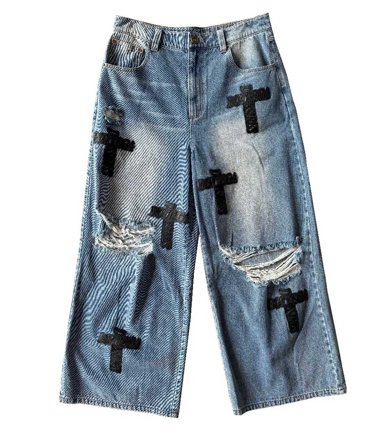 Bottega Desires Holy Grail Denim Pants Blue Size US 30 / EU 46 - 1 Thumbnail