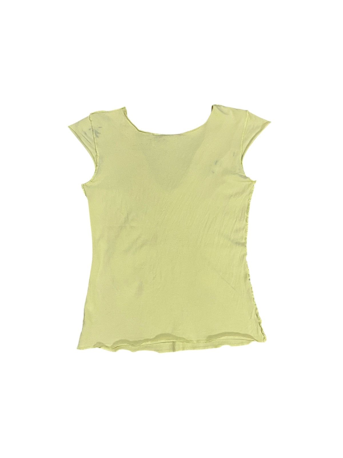 Armani Exchange 2000s ARMANI EXCHANGE SPANDEX-COTTON V-NECK SHIRT Size S / US 4 / IT 40 - 3 Thumbnail