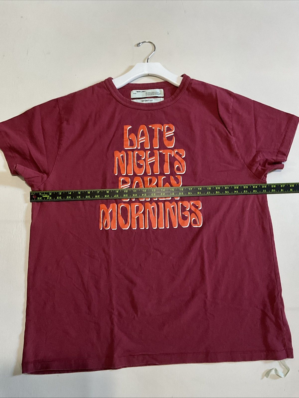 Off-White Off white virgil abloh art dad tremaine emory t shirt Size US XL / EU 56 / 4 - 2 Thumbnail