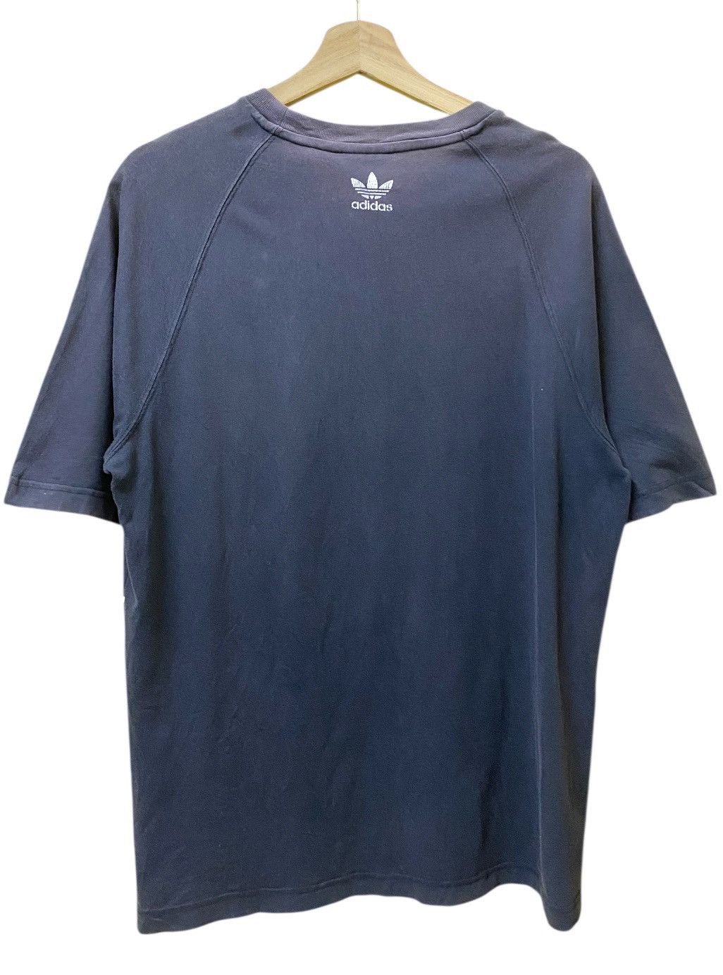 Adidas Adidas Big Logo Crewneck Tee Size US L / EU 52-54 / 3 - 2 Thumbnail