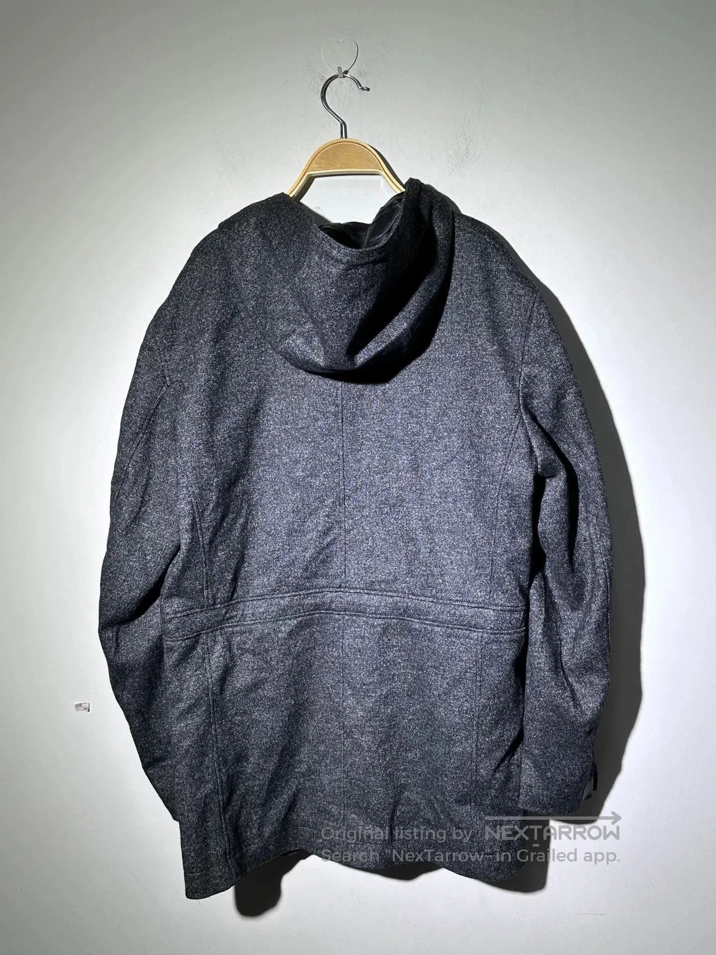 Dior Dior Men's Wool Coat in Dark Gray. Size US L / EU 52-54 / 3 - 3 Thumbnail