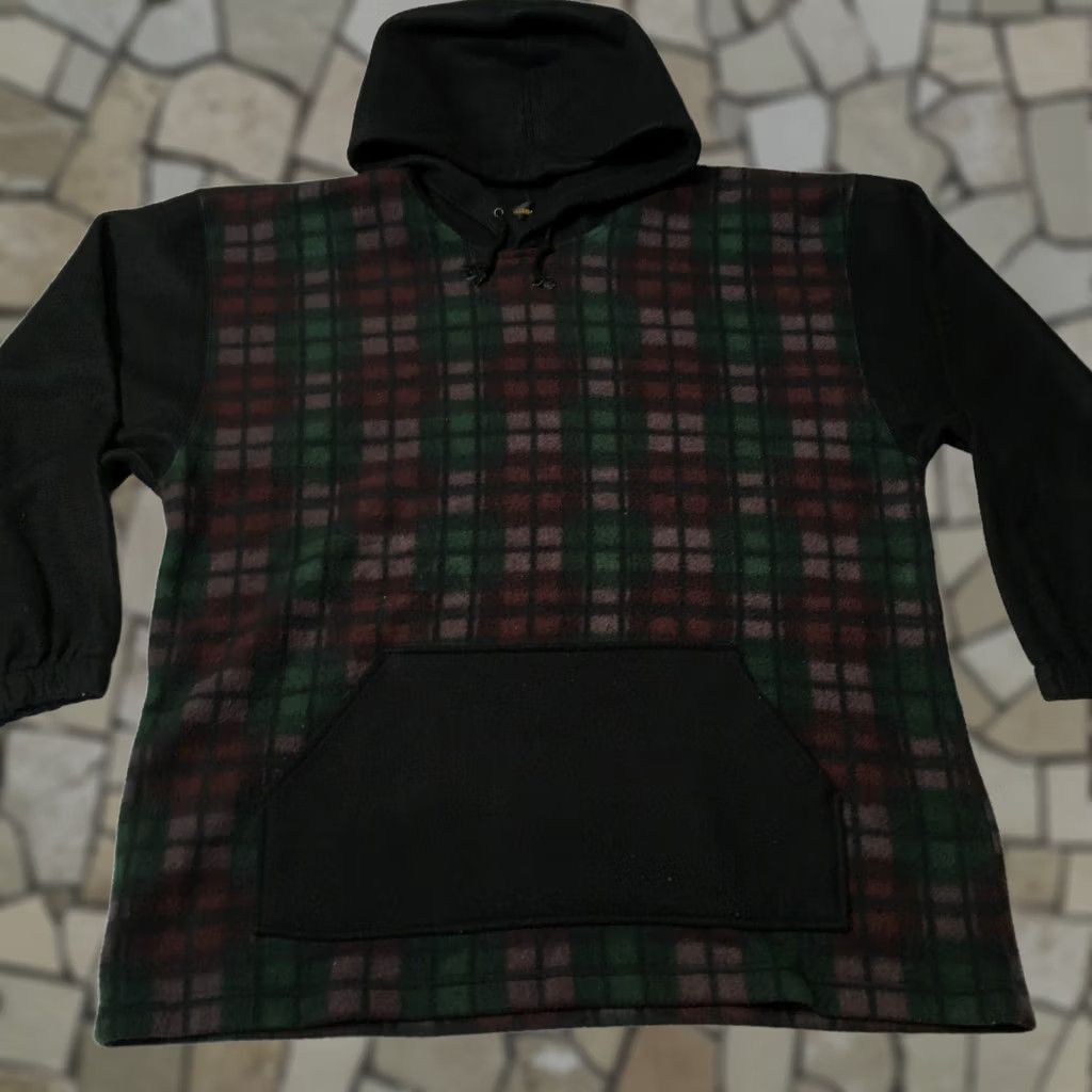 Bodega Bodega Bay Hoodie XL Multicolor Plaid Fleece Polyester Embroidered Logo Mens Pullover Size US XL / EU 56 / 4 - 1 Thumbnail