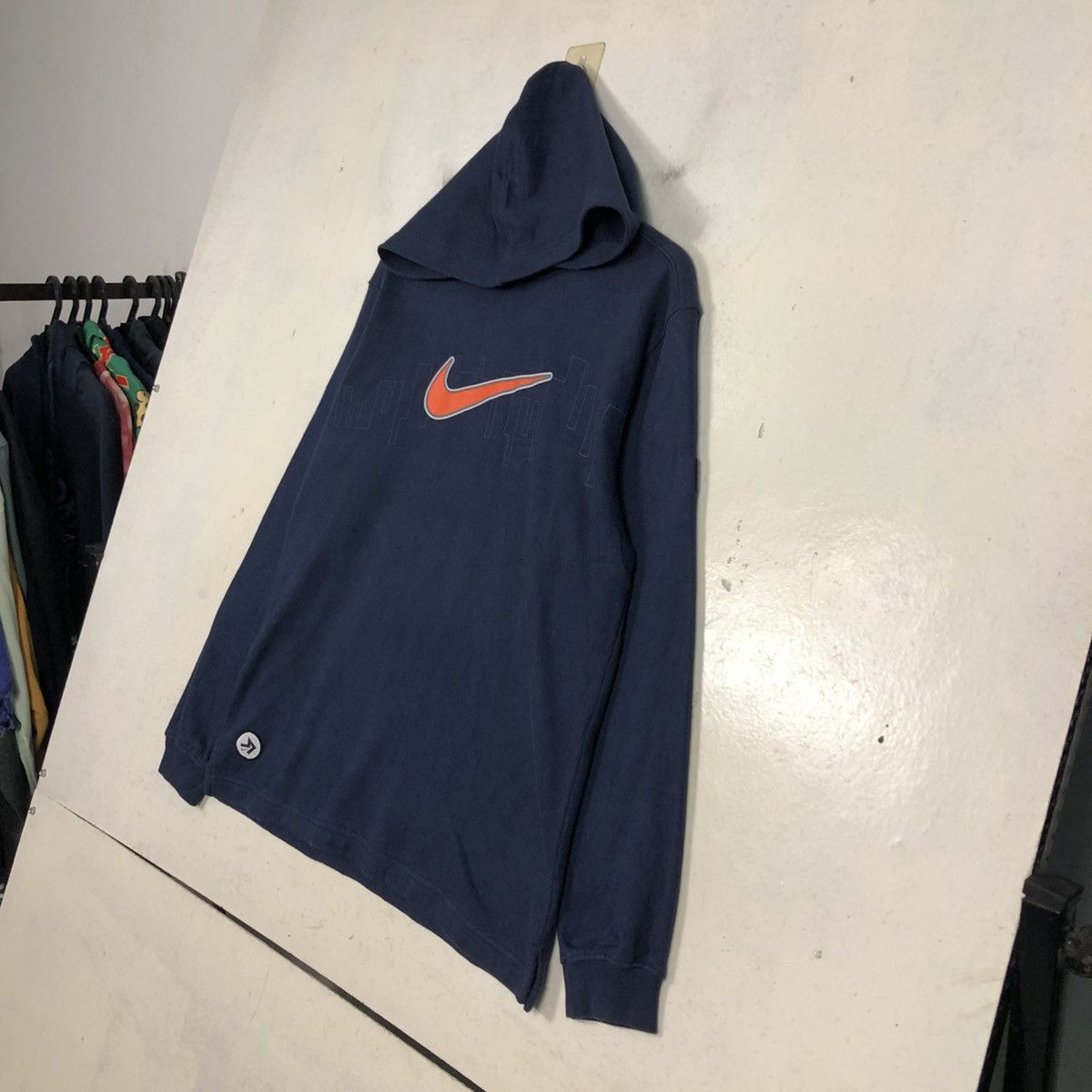 Nike 📌Hoodie Pull Over Nike Big Logo Size US L / EU 52-54 / 3 - 4 Thumbnail