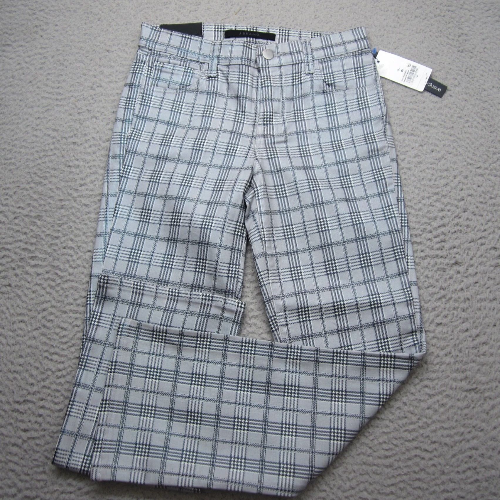 J Brand J Brand Pants Womens 25 Gray Selena Crop Boot Mid Rise Silverspoon 26x26 Size 42" / US 20 - 2 Thumbnail