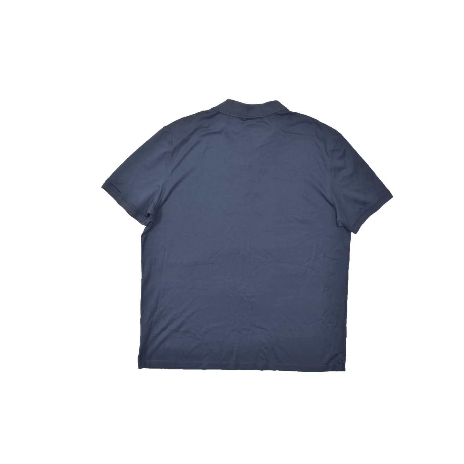 Calvin Klein Calvin Klein Polo Shirt Mens XXL Navy Blue Short Sleeve 100% Cotton Knit Logo Classic Golf Casual Shirt Size US XXL / EU 58 / 5 - 2 Thumbnail