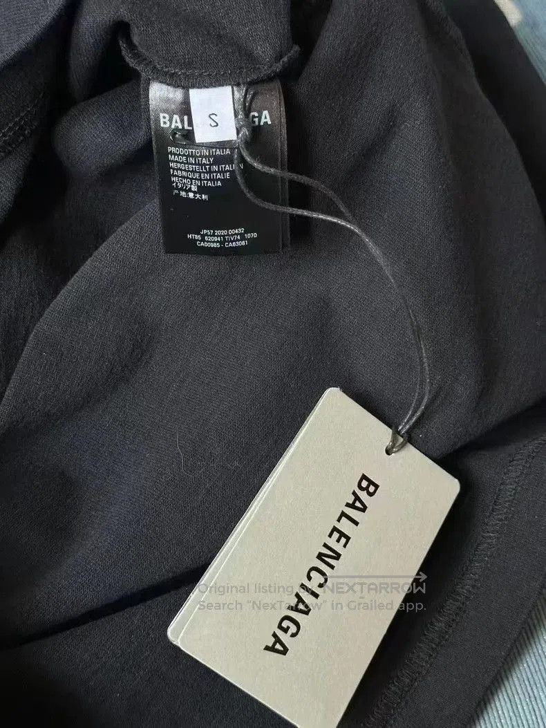 Balenciaga Balenciaga Black Crew Short Sleeve T-shirt. Size US S / EU 44-46 / 1 - 4 Thumbnail